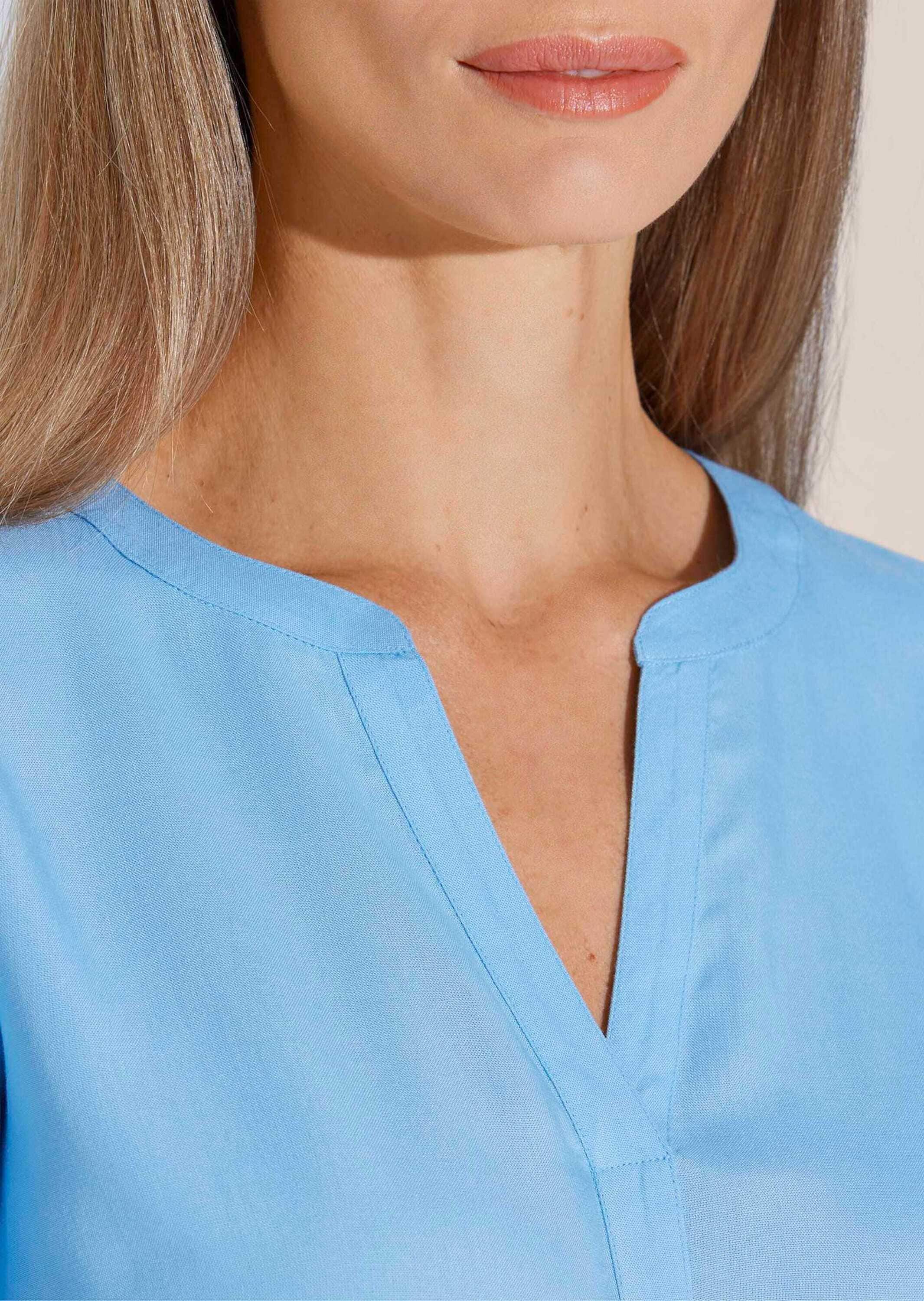 MADELEINE Langarmbluse »Bluse Schlupf-Bluse mit Ärmelriegeln«