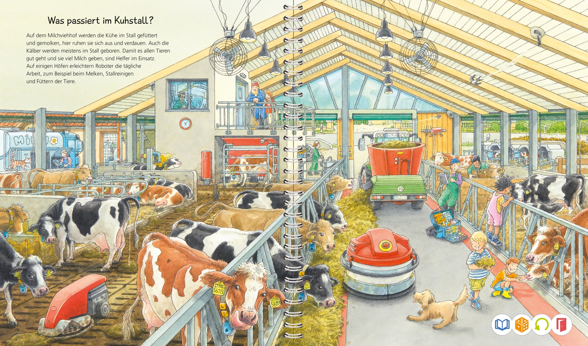 Ravensburger Buch »tiptoi® Wieso? Weshalb? Warum? Auf dem Bauernhof«, Made in Europe