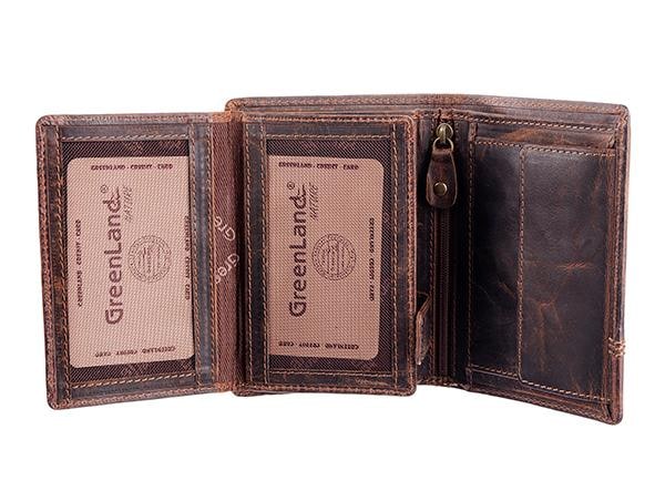 GreenLand Nature Geldbörse »Classic«, aus Leder mit schöner Ziernaht online  bestellen bei OTTO