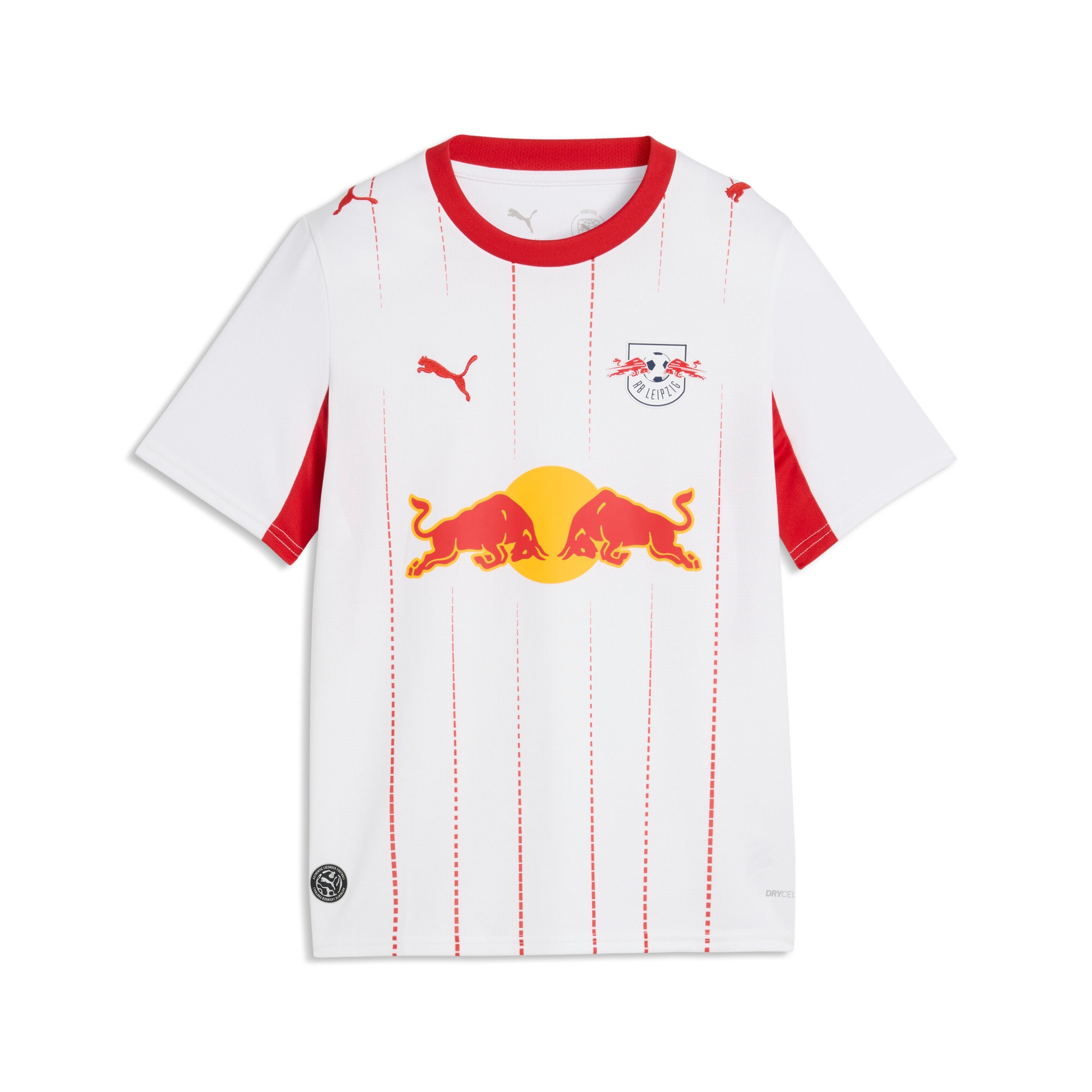 PUMA Fußballtrikot »RBL HOME JERSEY REPLICA JR« für Jugendliche, mit Print-Applikationen, atmungsaktiv, Kurzarm