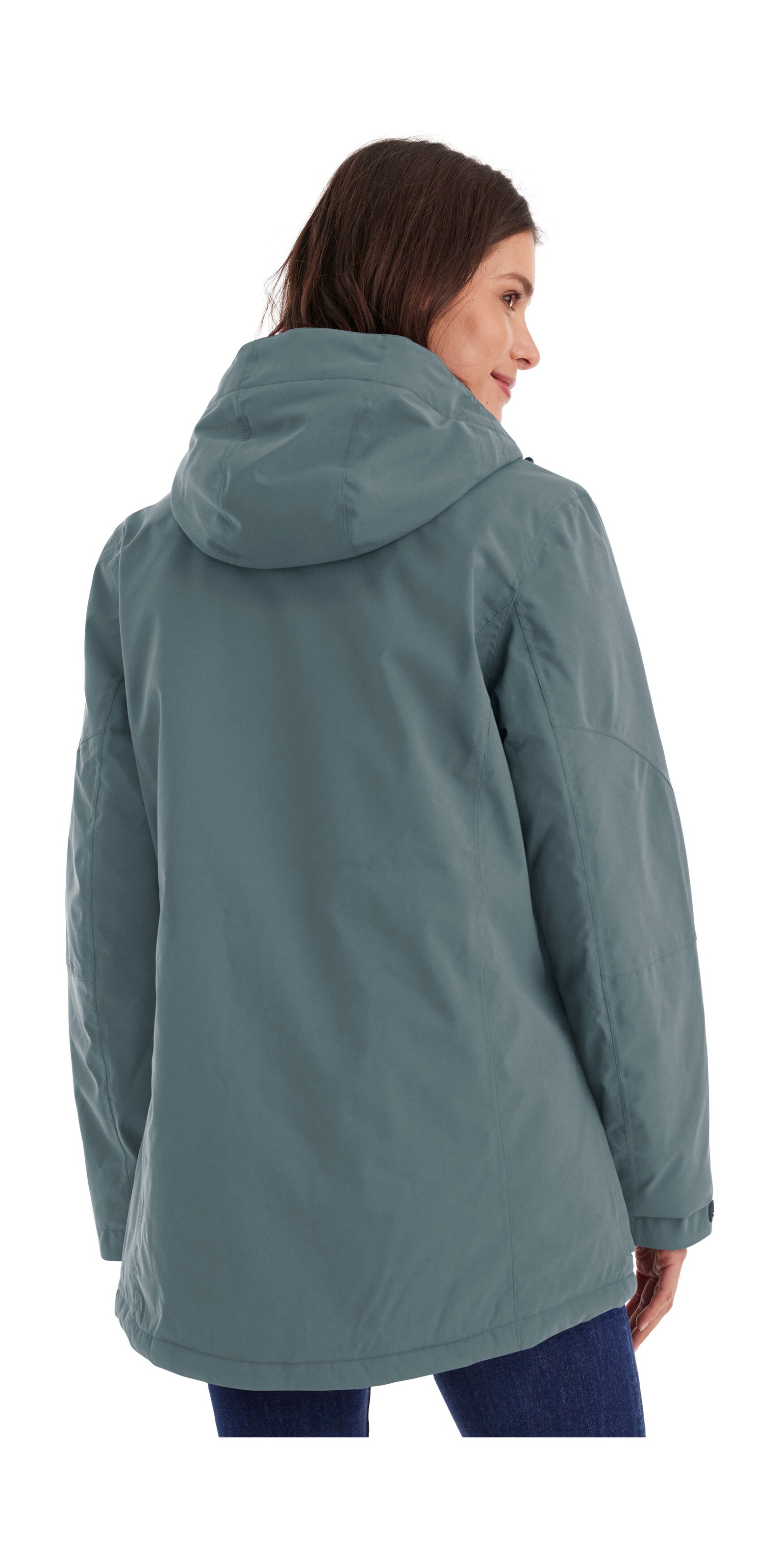 Killtec Funktionsjacke »Damen Jacke«, Wasserdichte, atmungsaktive Damenjacke mit abnehmbarer Kapuze