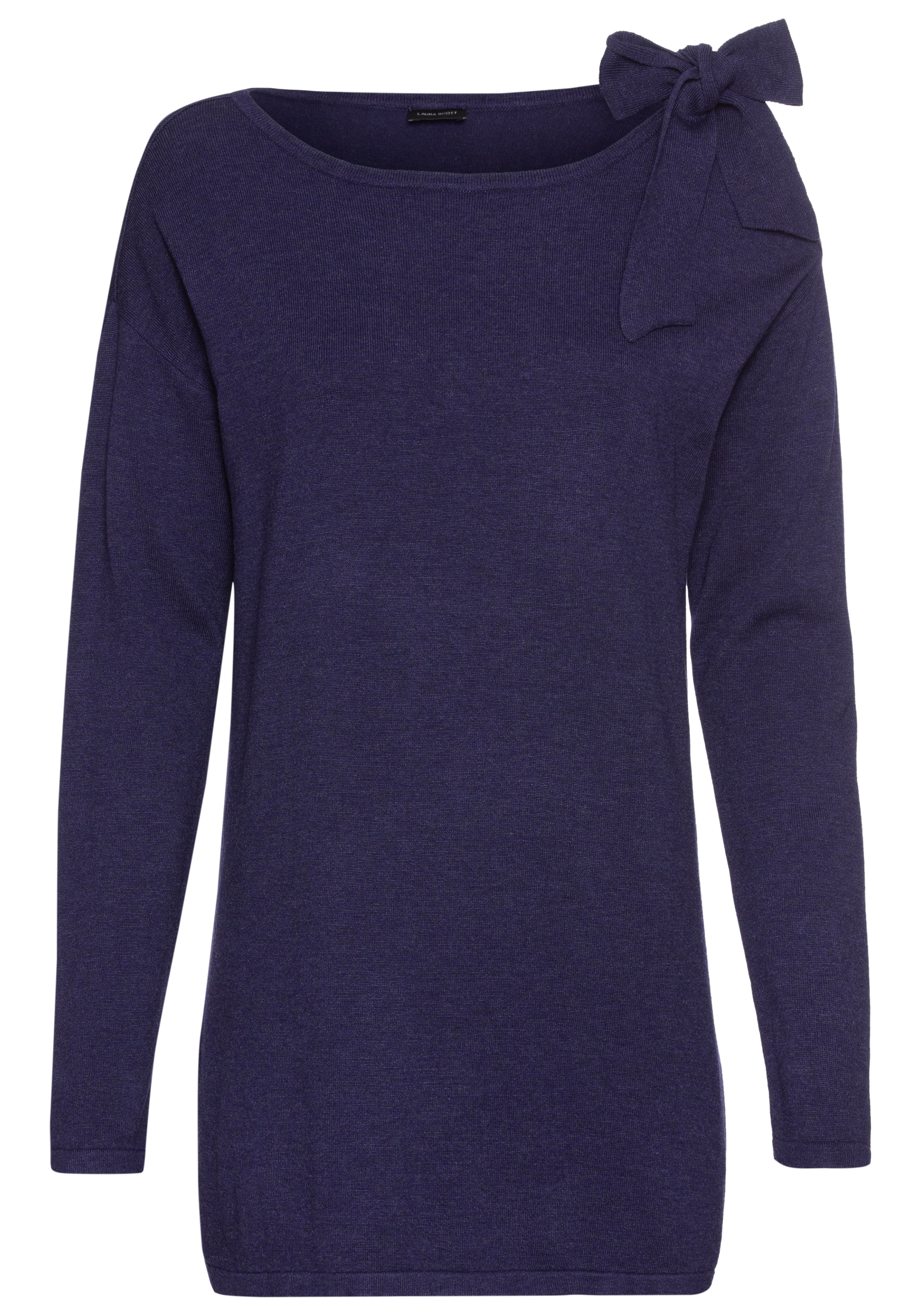 Laura Scott Longpullover, mit Schleifendetail