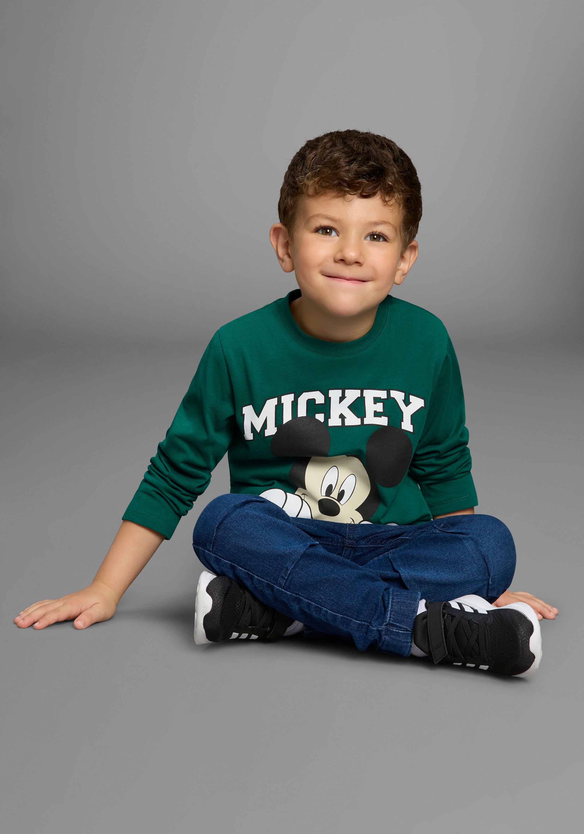 KIDSWORLD Langarmshirt »Disney Shirt Mickey Mouse« Disney Shirt mit Mickey Mouse Druck