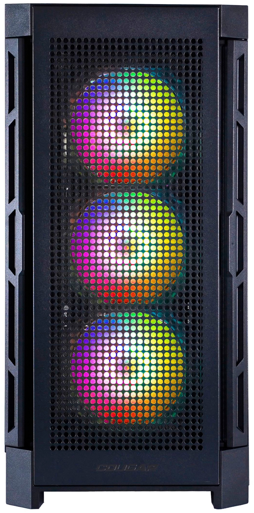Cougar Gaming-PC-Komplettsystem »MegaDeal DUOFACE PRO BK 2849 AMD Ryzen 7 9700X 32GB DDR5 1TB SSD« 34 ″ AMD Ryzen 7 GeForce RTX? 5070Ti 32 GB RAM 1.000 GB SSD Windows 11, DDR5 RAM + MSI MAG 342CQR E2 Curved Monitor 86cm (34")