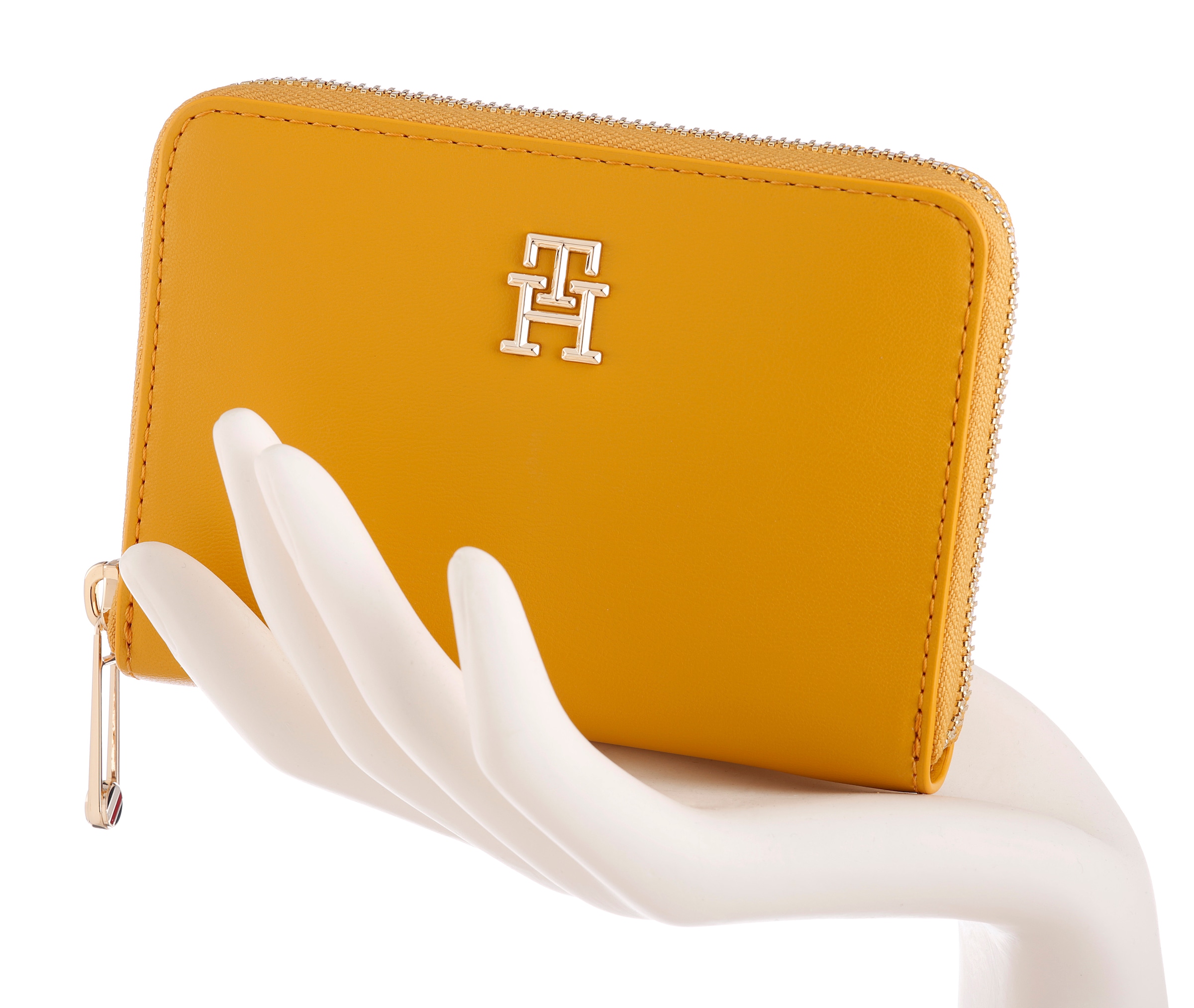 Tommy Hilfiger Geldbörse »Women TH CHIC MED ZA Wallets«, Damenbörse Geldbeutel Portemonnaie