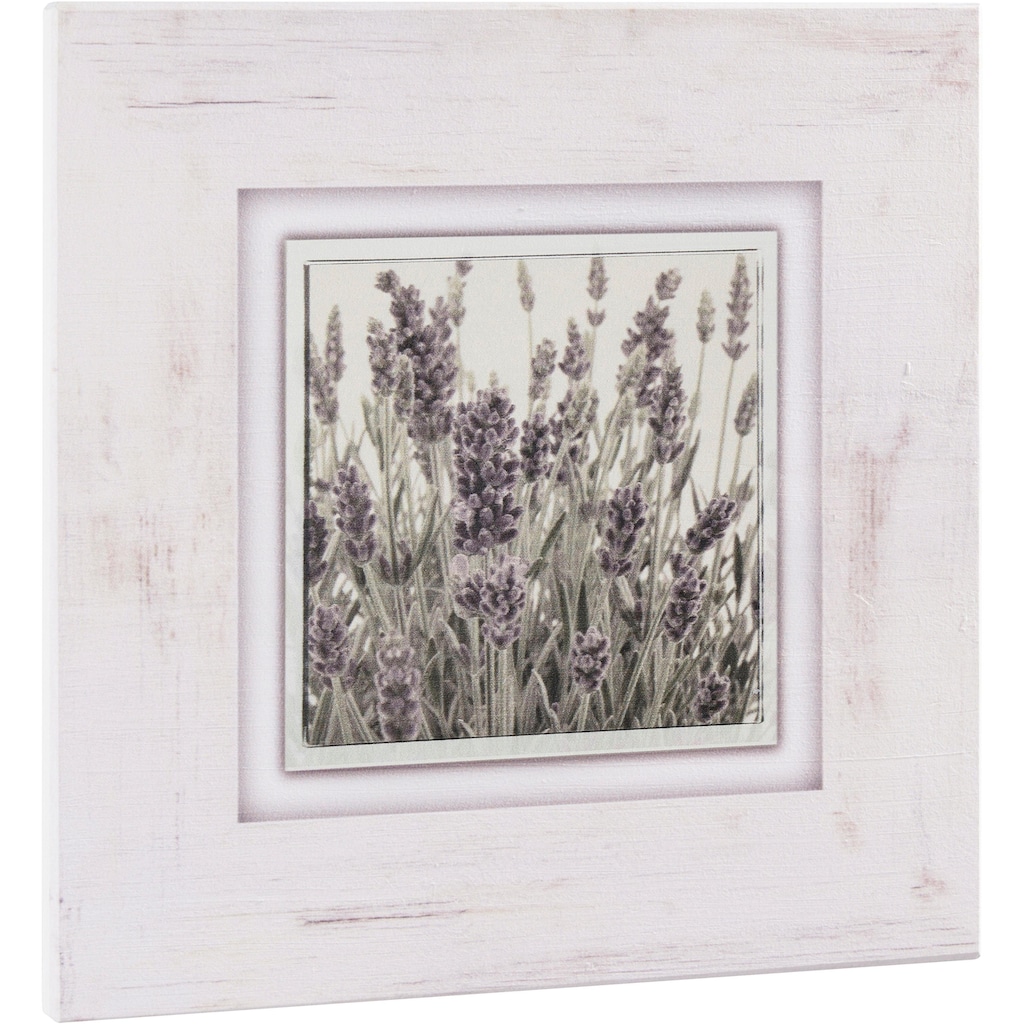 Home affaire Holzbild »Lavendel«