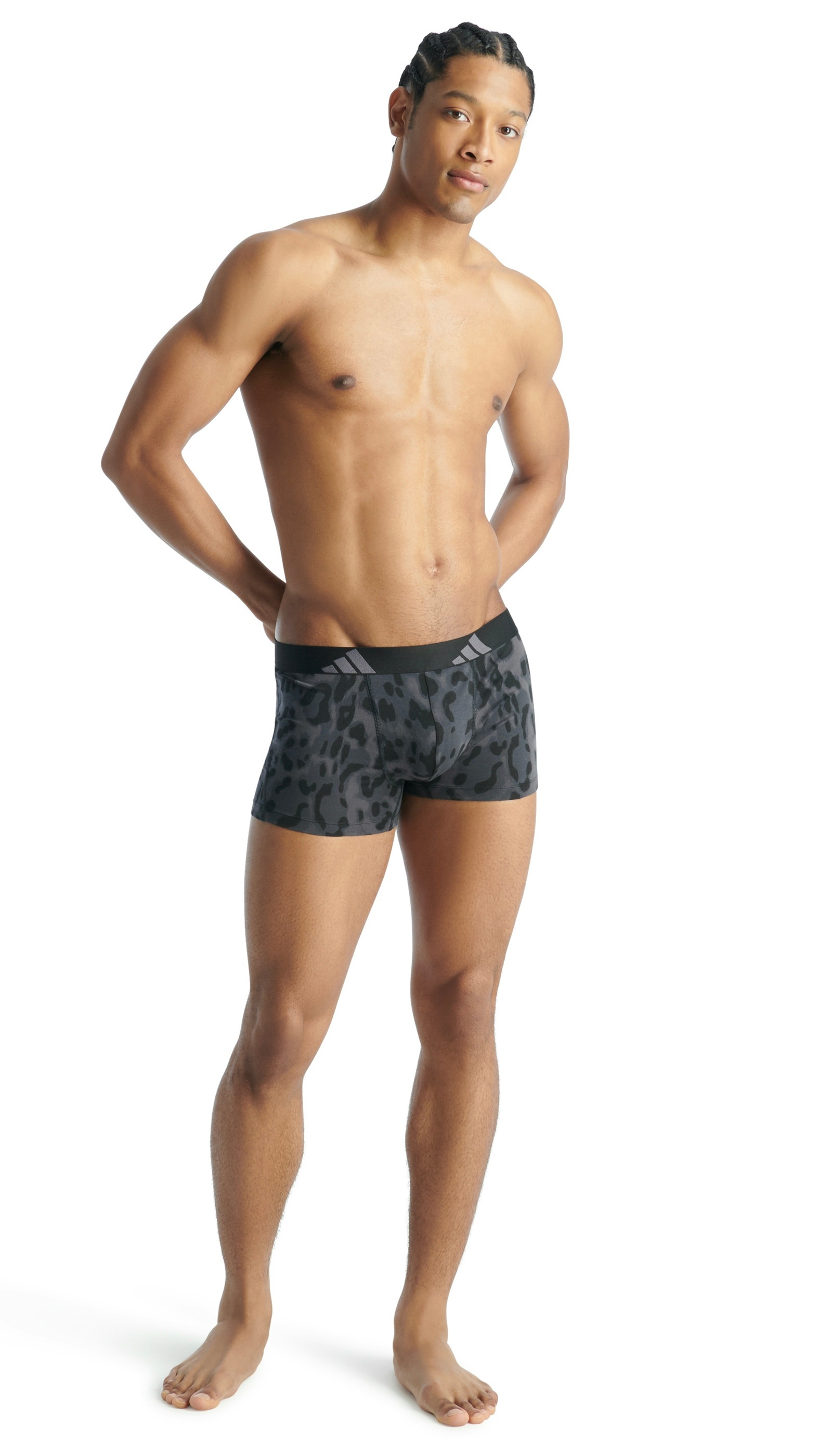 adidas Sportswear Trunk »Active Flex Cotton«, (3er Pack), mit elastischem Logobund