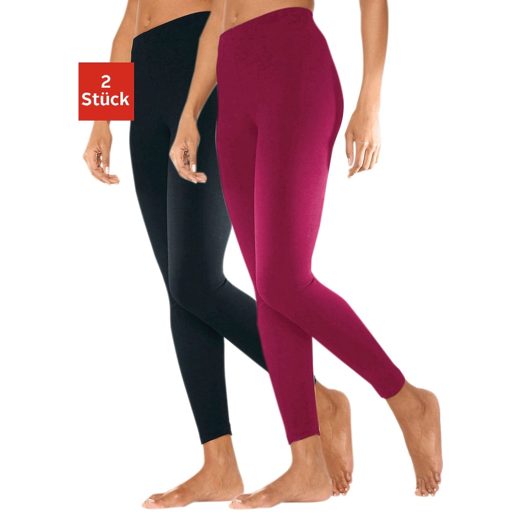 Vivance active Leggings, (2er-Pack)