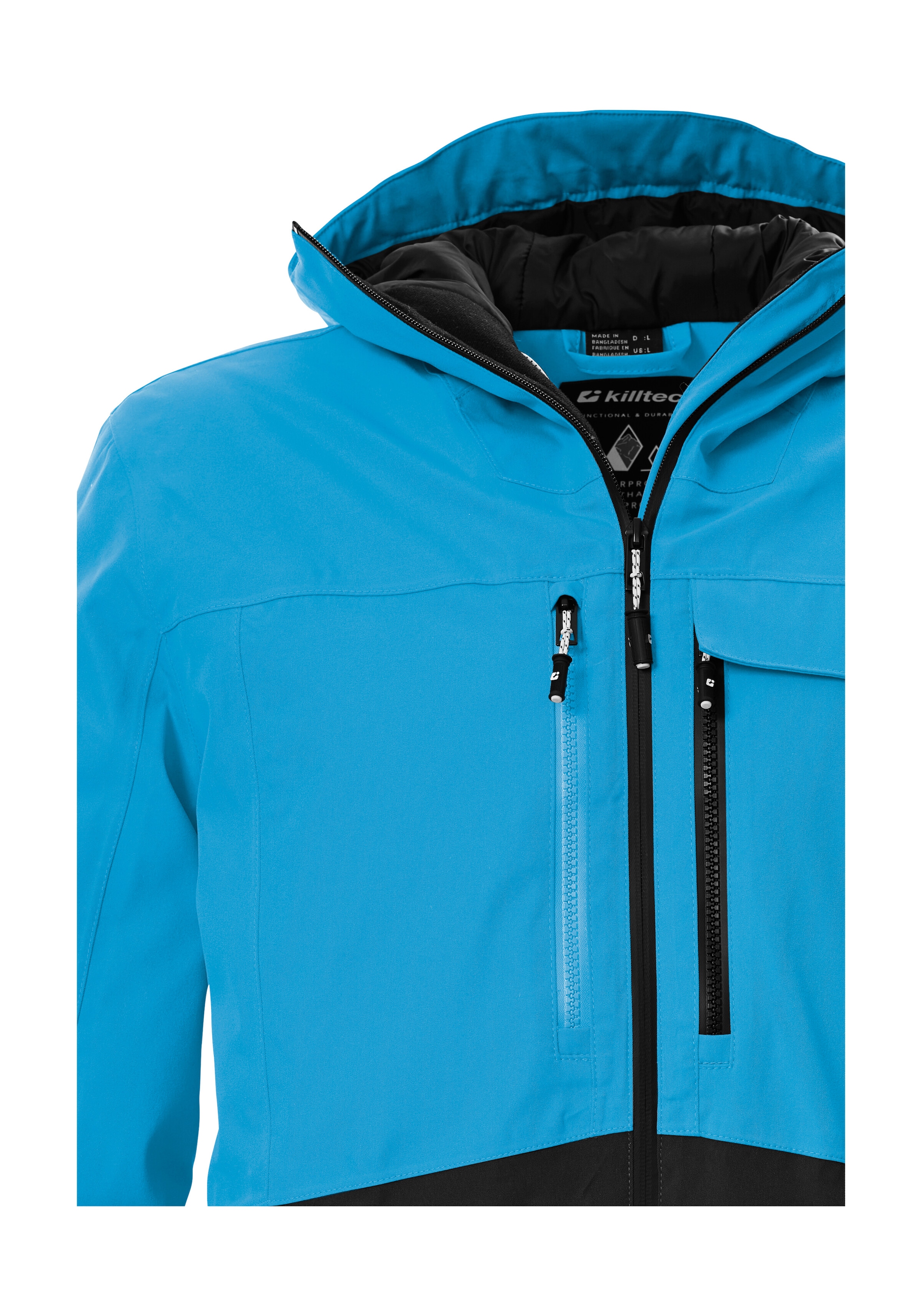 Killtec Skijacke »KSW 280 MN SKI JCKT« Wasserdichte Herrenjacke mit Schneefang und Teflon EcoElite™