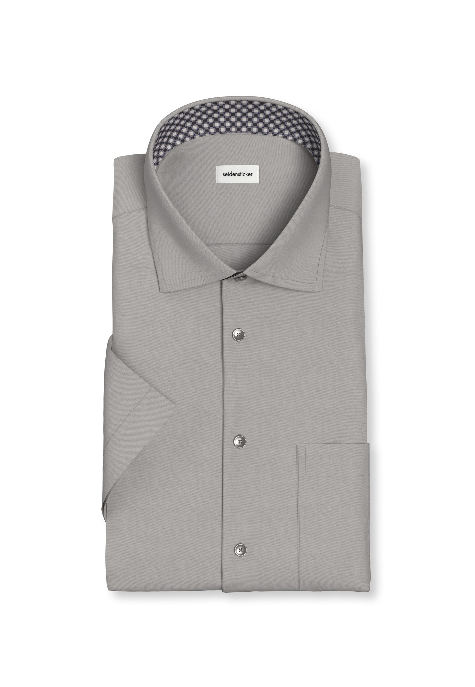 seidensticker Businesshemd »Regular« Regular 1/2 Kentkragen Uni