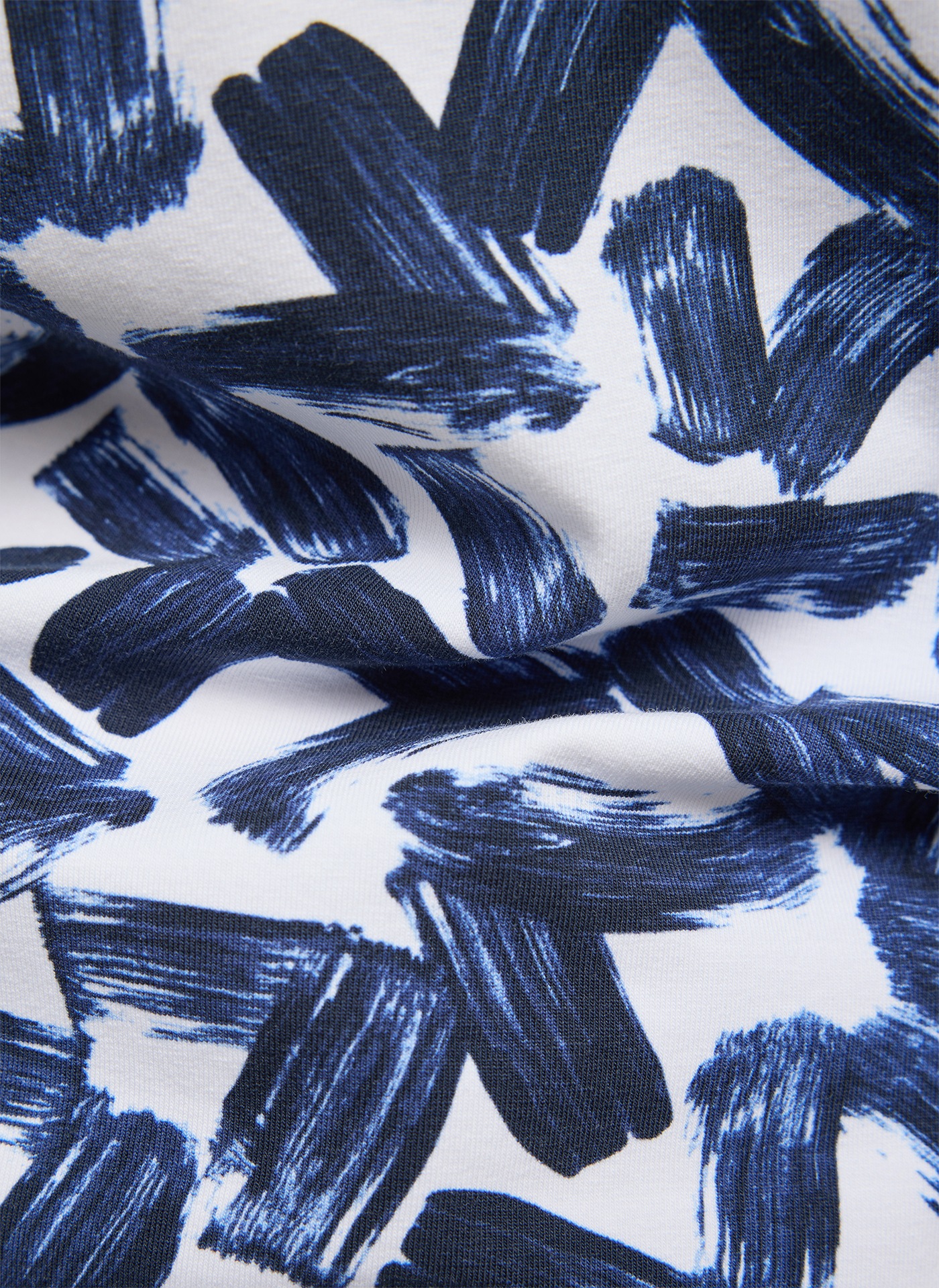 Rabe Rundhalsshirt mit Allover-Muster