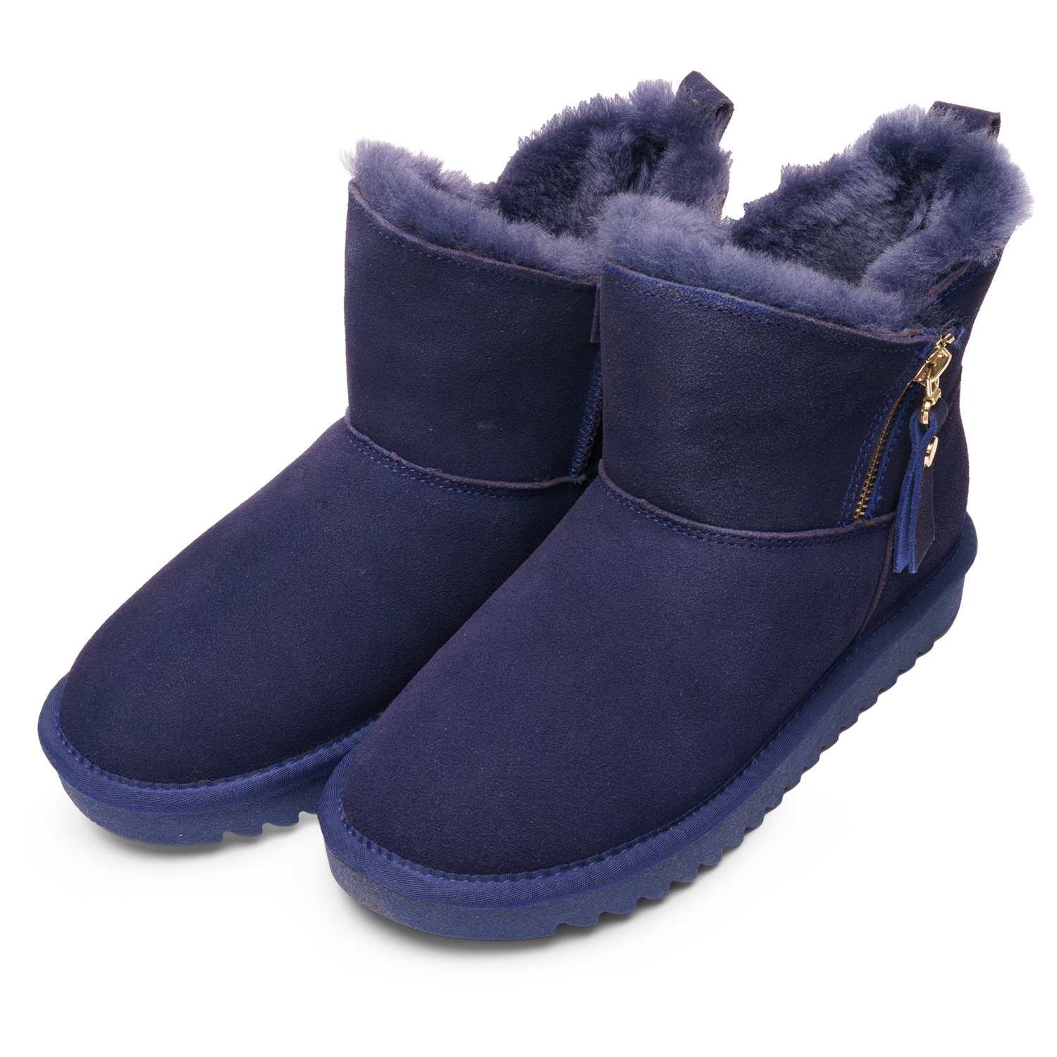 Ara Winterboots »ALASKA Zip«, Stiefel aus echtem Lammfell mit Reißverschluss, G-Weite (weit)