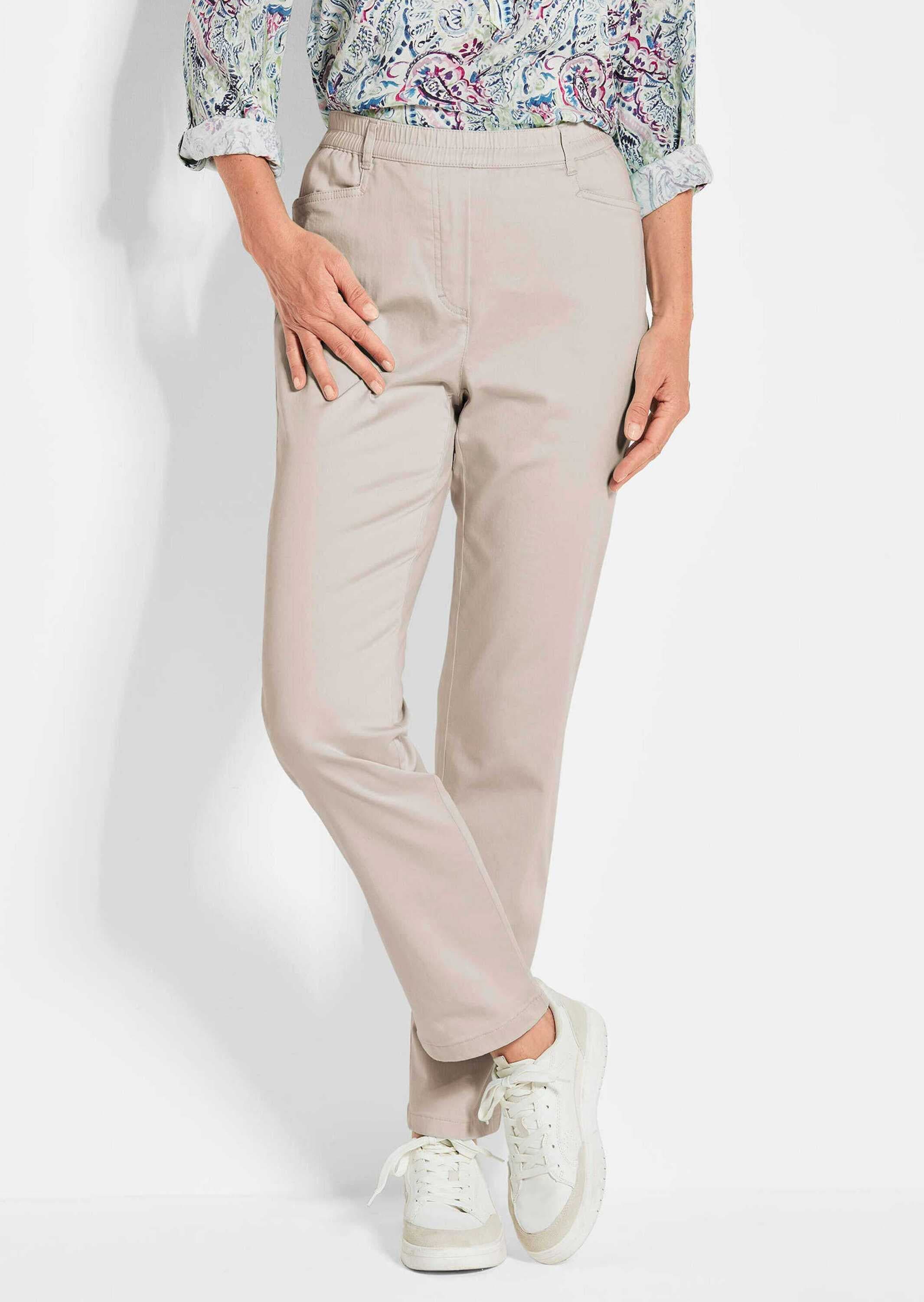 GOLDNER Schlupfhose »Kurzgröße Leichte Baumwollschlupfhose LOUISA«