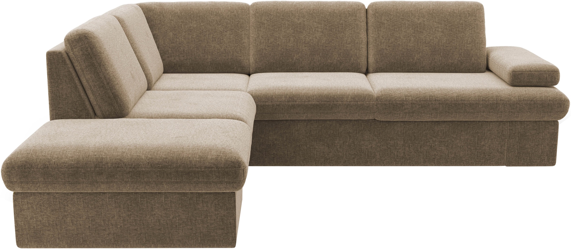 sit&more Ecksofa »Moreno«, mit Armteilverstellung,wahlweise mit Bettfunktion