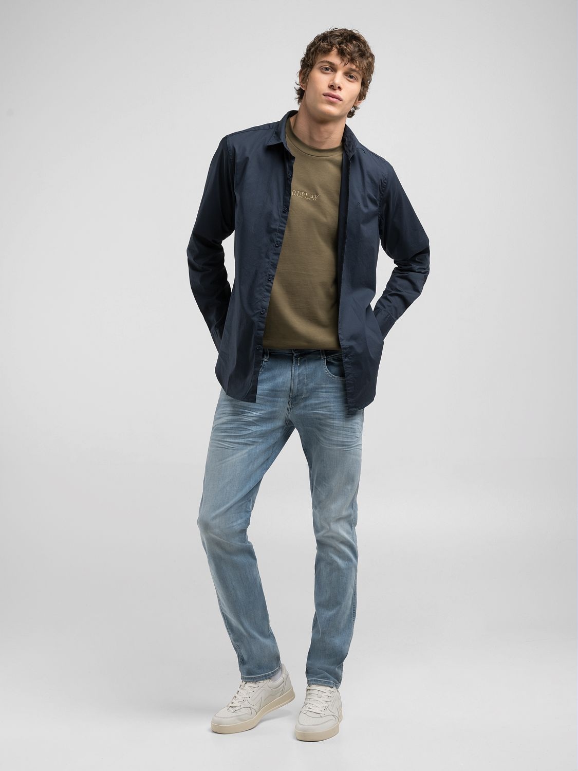 Replay Slim-fit-Jeans »ANBASS HYPERFLEX BIO«, mit Stretch-Anteil