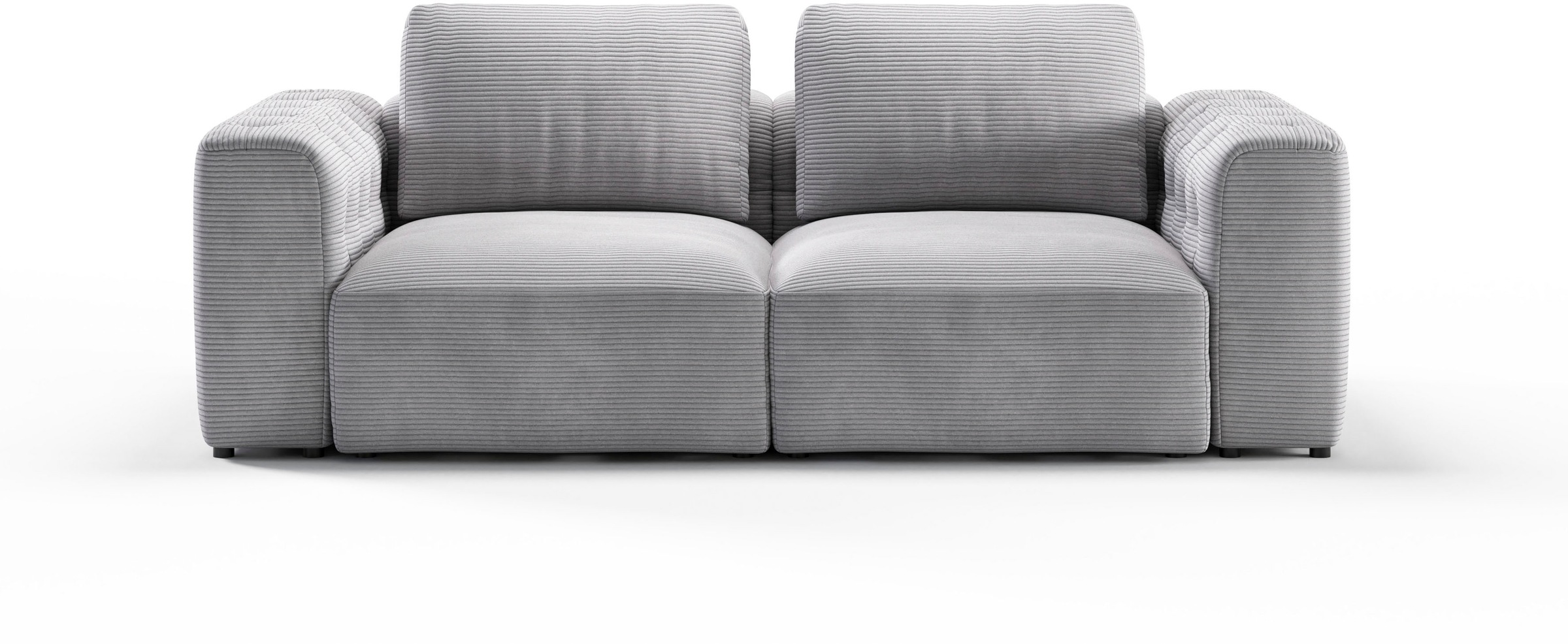 RAUM.ID 2-Sitzer »Cushid«, Modulsofa, bestehend aus 2 Teilen, Breite 218 cm