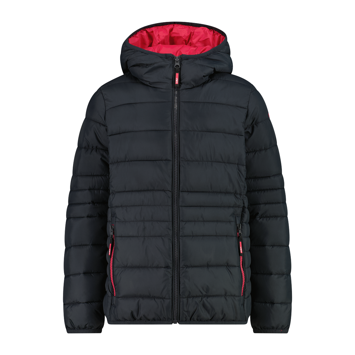 Cmp Mädchen Steppjacke 1 Stk. tlg. mit Kapuze wärmend & winddicht & wasserabweisend, Größe 164