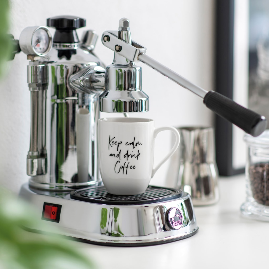 Villeroy & Boch Becher »Becher 'Keep calm and drink Coffee' Statement 290 ml weiß«
