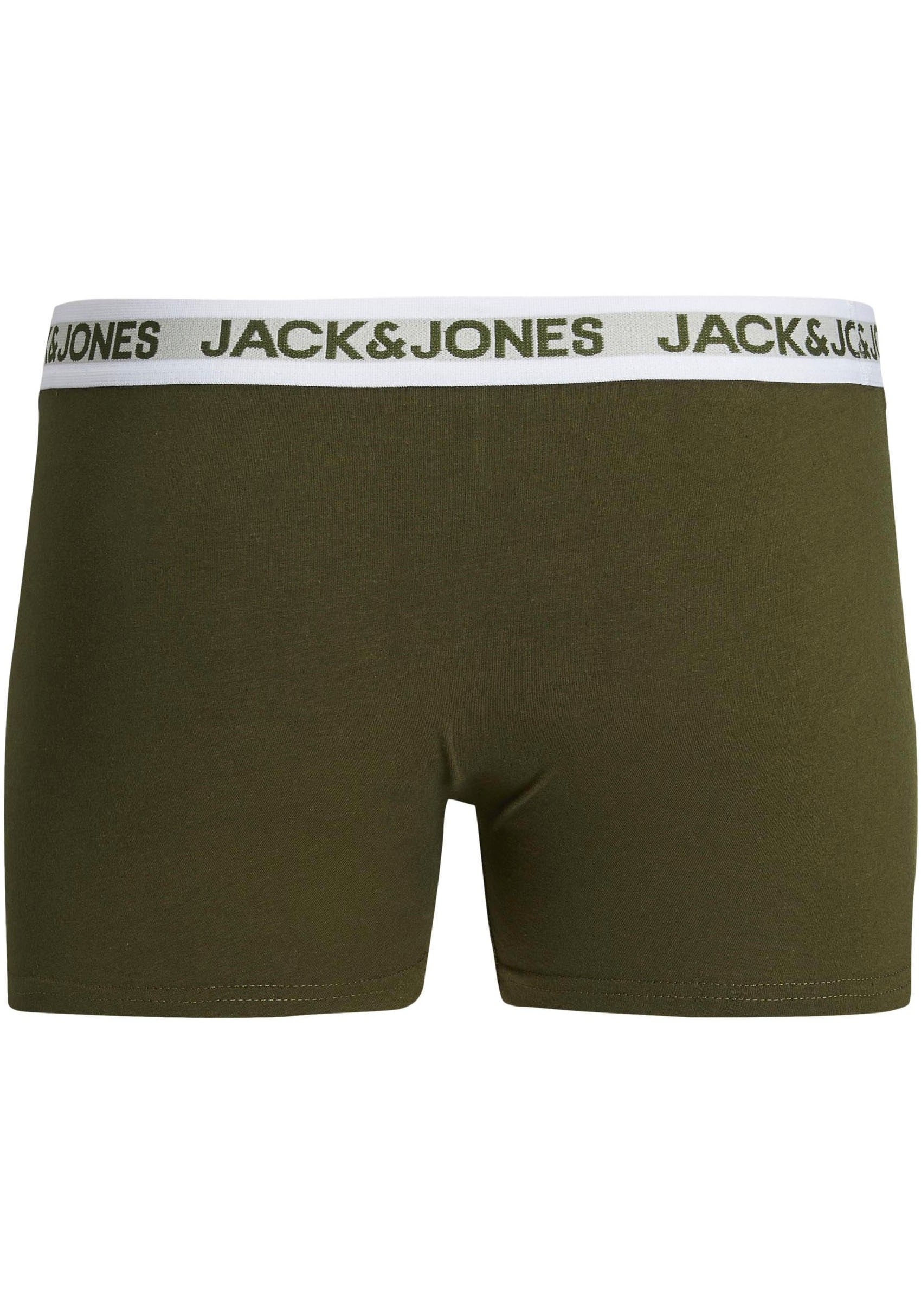Jack & Jones Boxershorts »JACBLACK FRIDAY TRUNKS 5 PACK ONLINE LN«, (Packung, 5 St.), mit elastischem Taillenbund