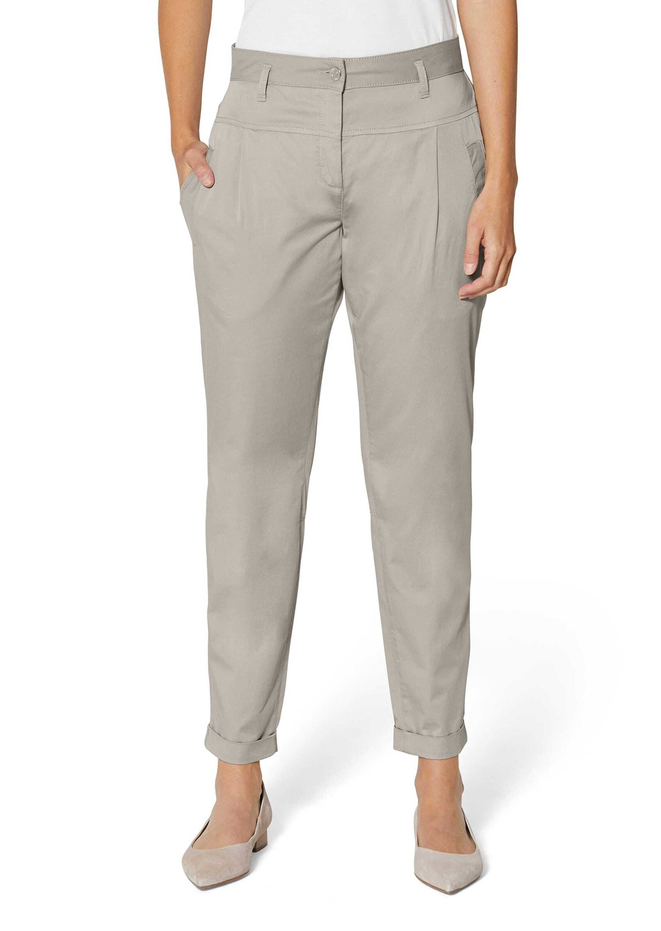 MADELEINE Chinohose »Hose Chino-Hose mit Bundfalten«