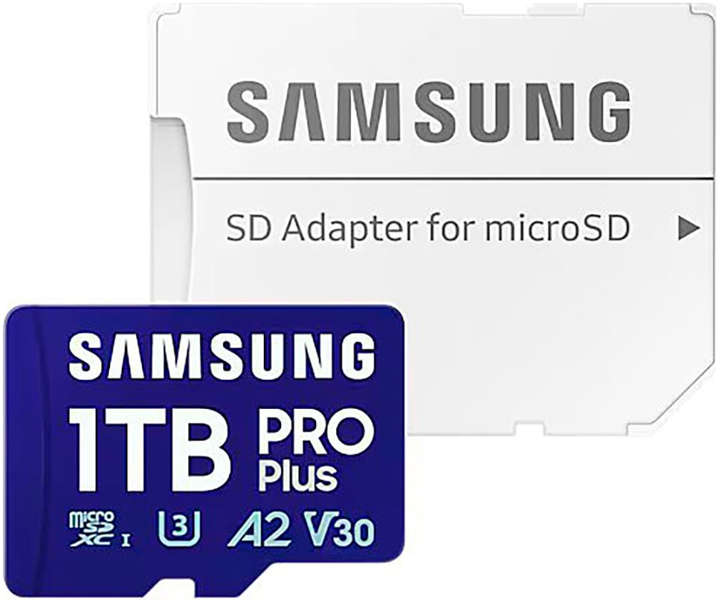 Speicherkarte »PRO Plus MB-MD1T0S microSDXC 1TB + SD-Adapter«, (UHS-I Class 10 180...