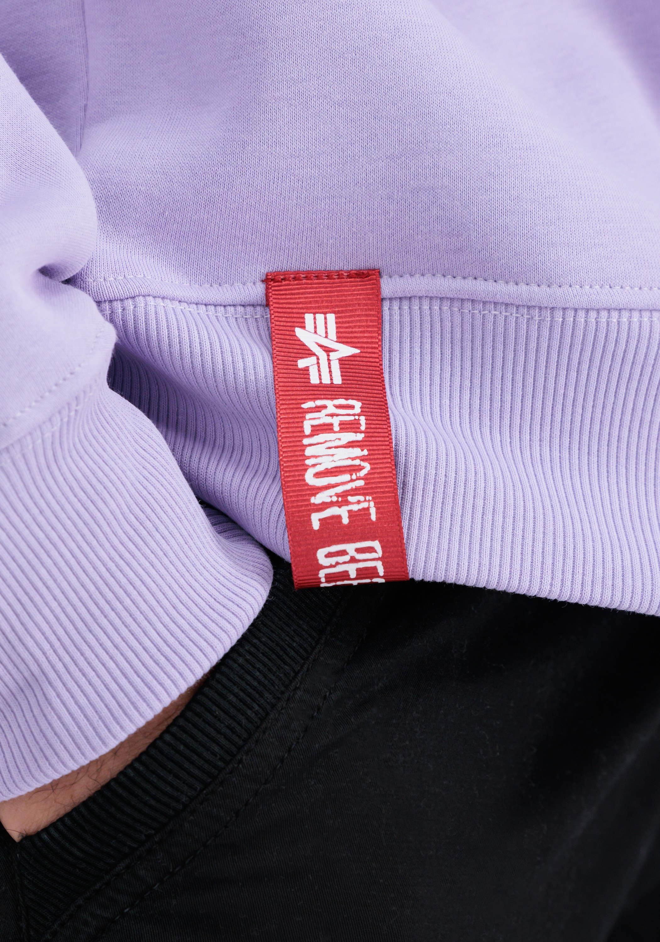 Alpha Industries Sweater »Alpha Industries Men - Sweatshirts Rainbow Refl. Label Sweater«