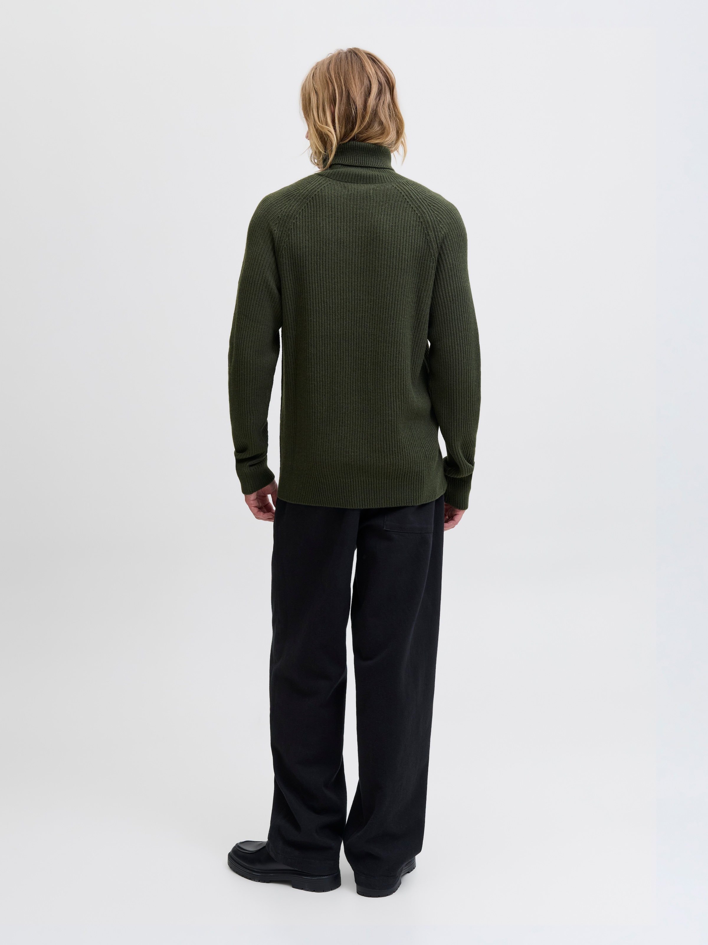 Jack & Jones Rollkragenpullover »JJPANNEL KNIT ROLL NECK AW25«