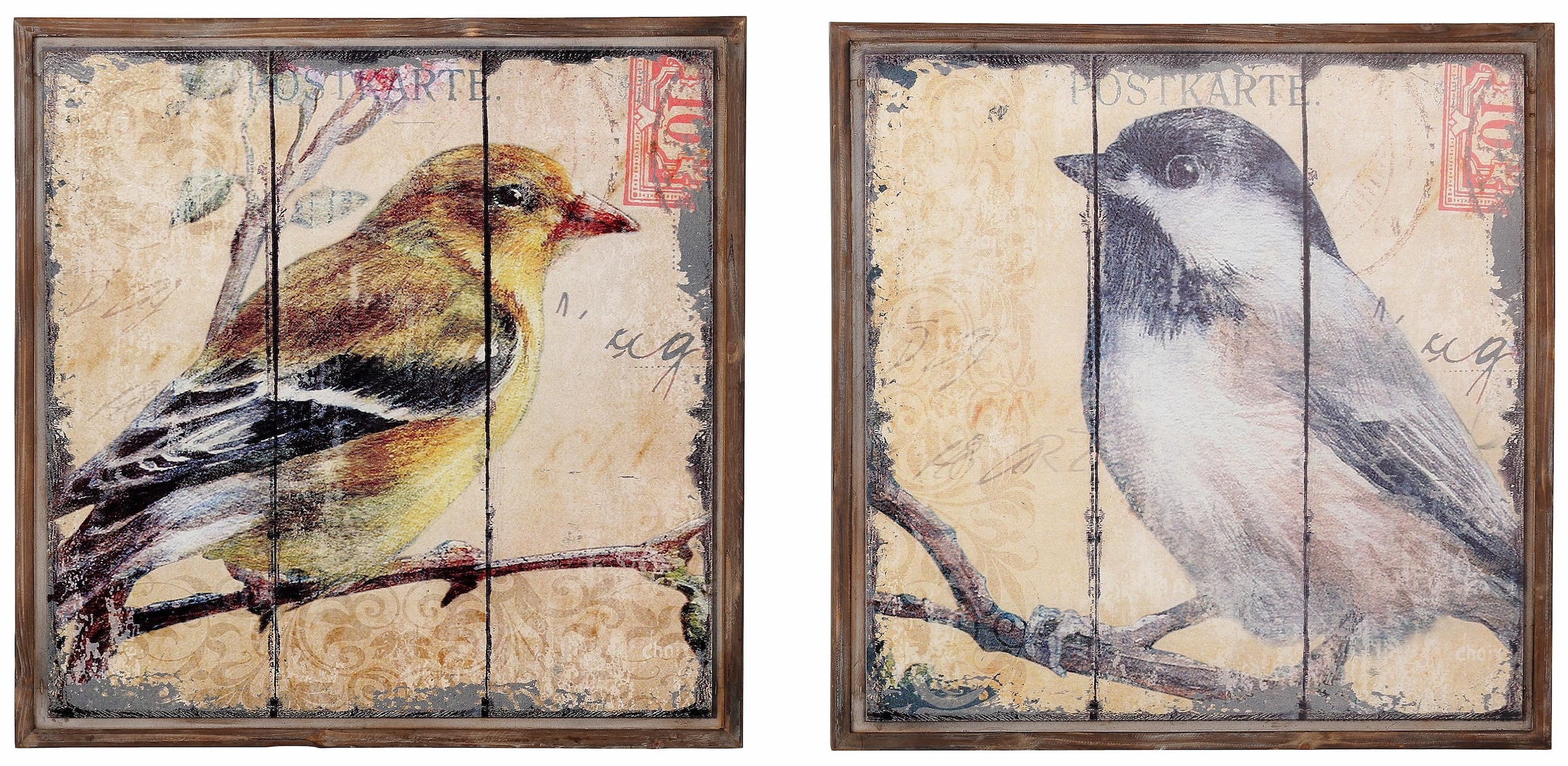 Bild »Vogel«, (Set), Tiermotiv (Set, 2 St.)