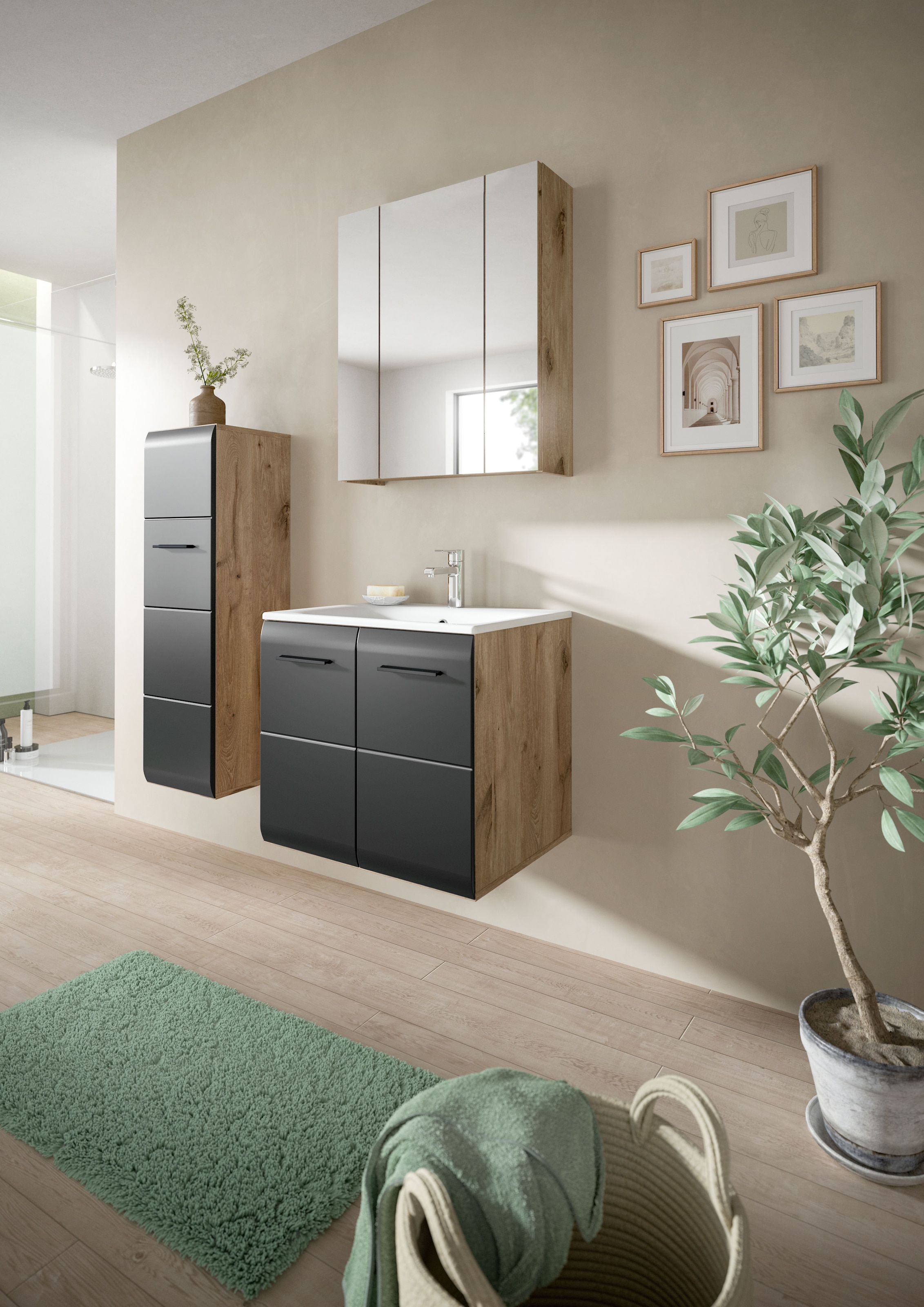 INOSIGN Badezimmer-Set Set, 4 Stk. tlg.