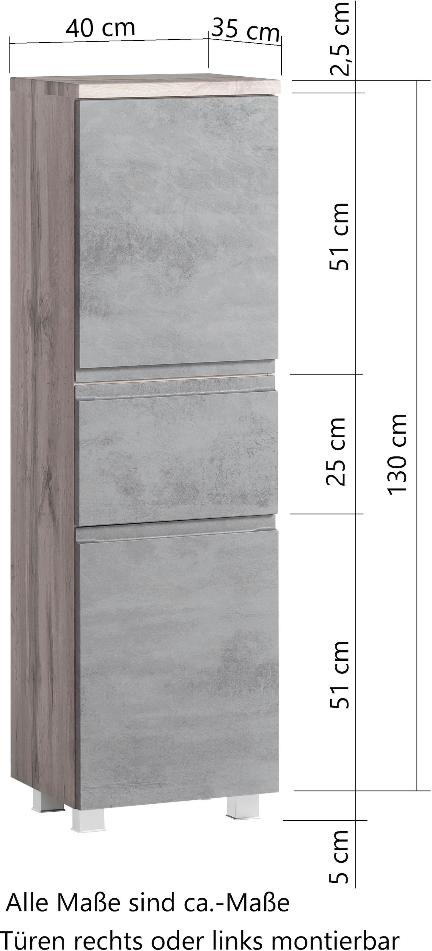 welltime Midischrank »Sölden«