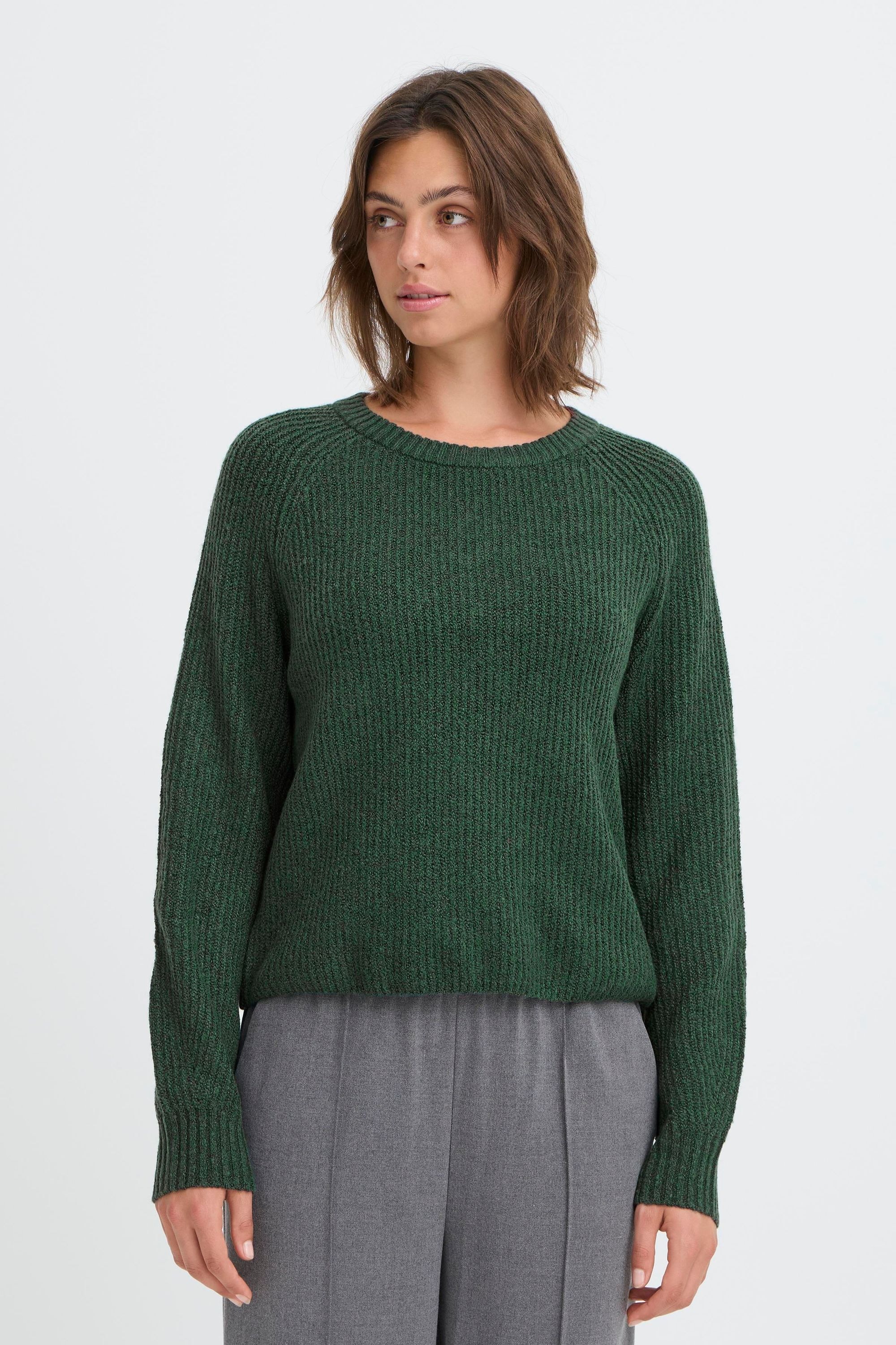 OXMO Strickfleece-Pullover »Strickpullover OXIFANSI«