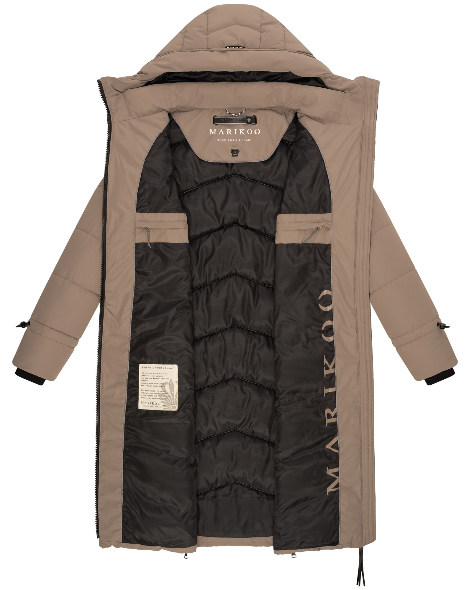 Marikoo Winterjacke »Marikoo Tomomii Damen Winter Steppjacke B984«