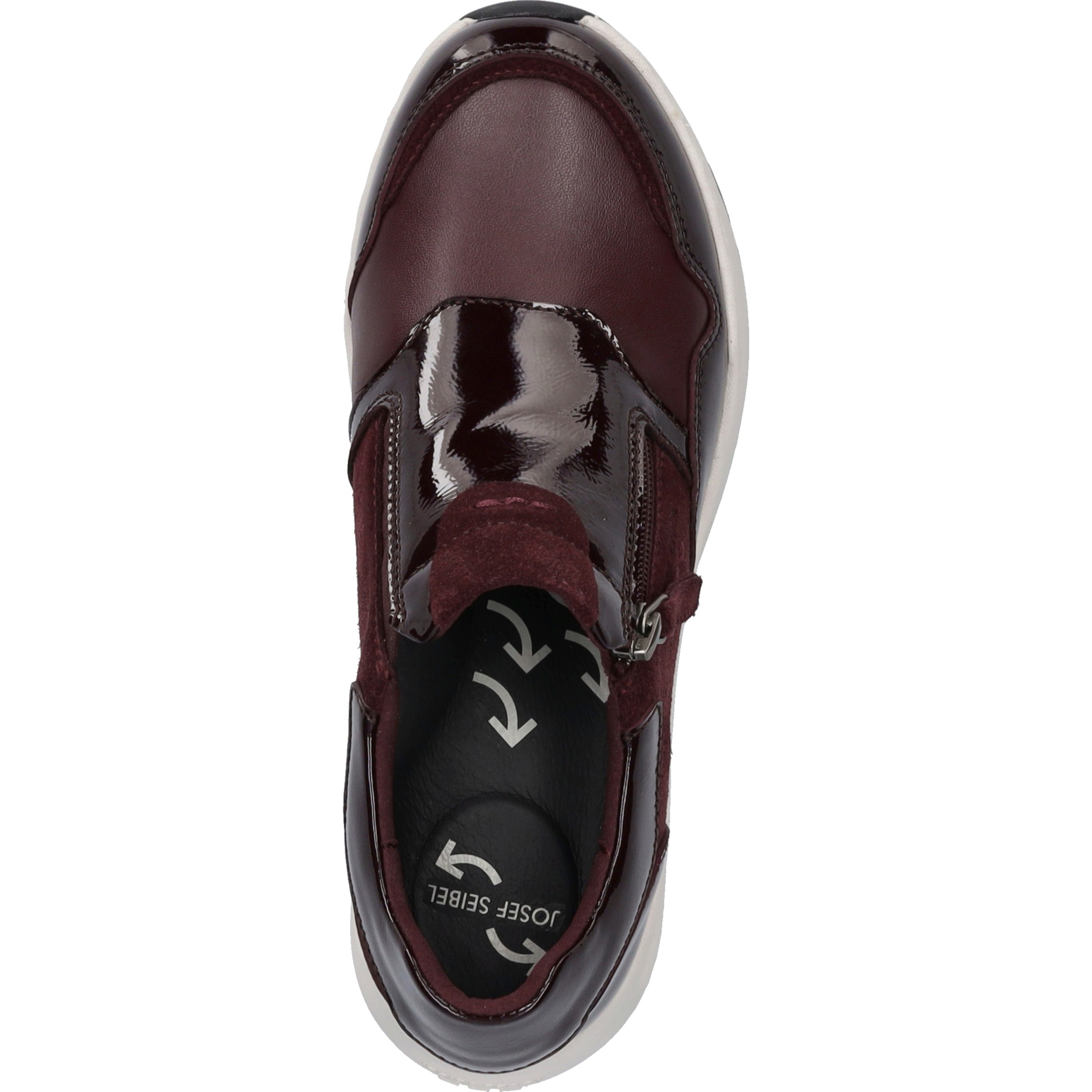 Josef Seibel Sneaker »Lissi 04, bordeaux«