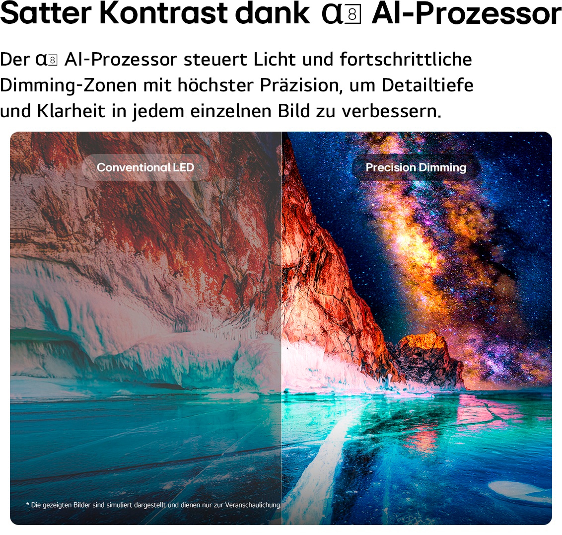 LG Mini-LED-Fernseher »50MRGB87B9B« 126 cm/50 ″ Smart-TV