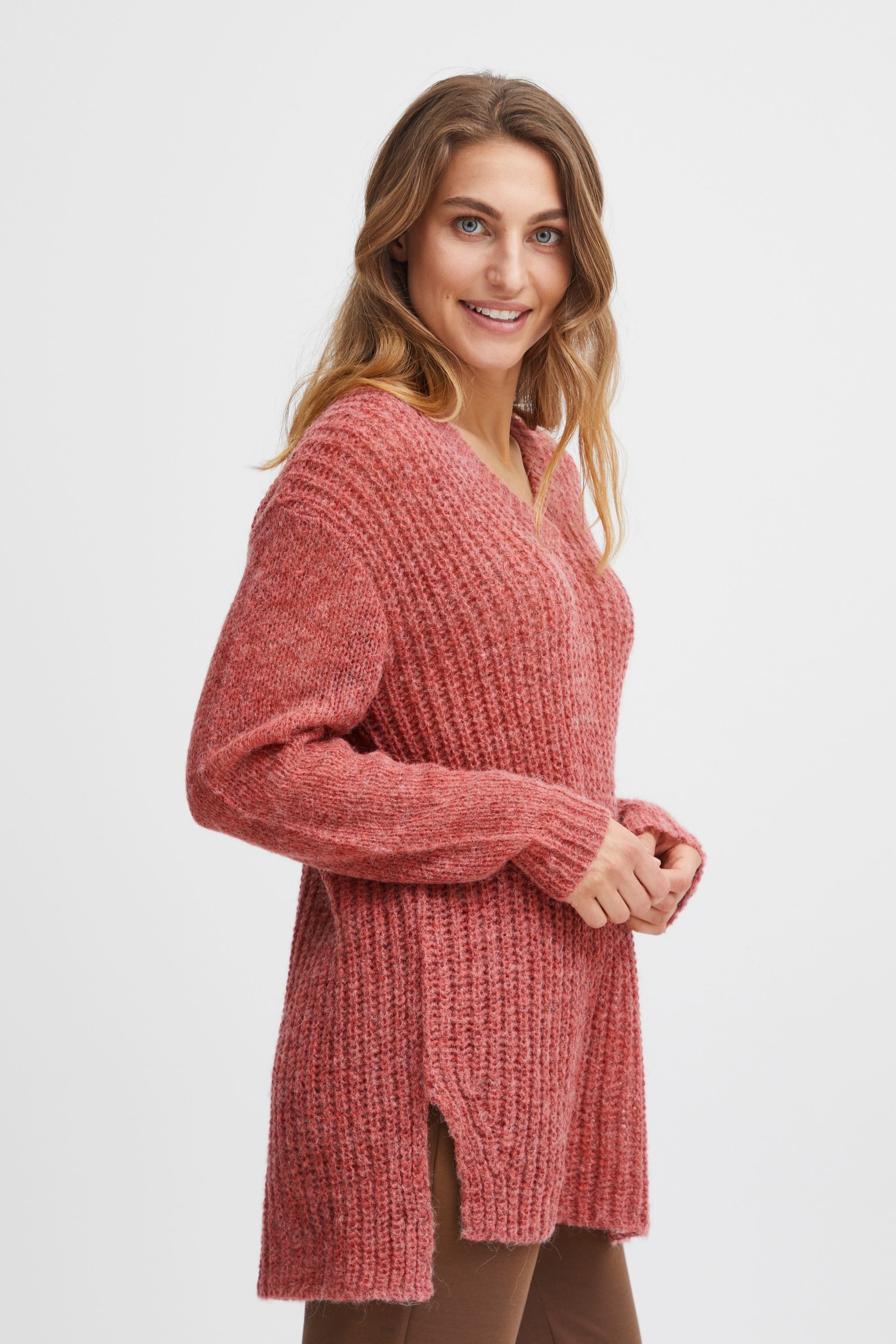 fransa Strickfleece-Pullover »Strickpullover FRBien«