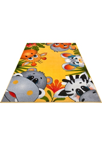 HANSE Home Teppich »Jungle Crew«, rechteckig, 9 mm Höhe, Weicher Flor, Farbenfrohes... kaufen