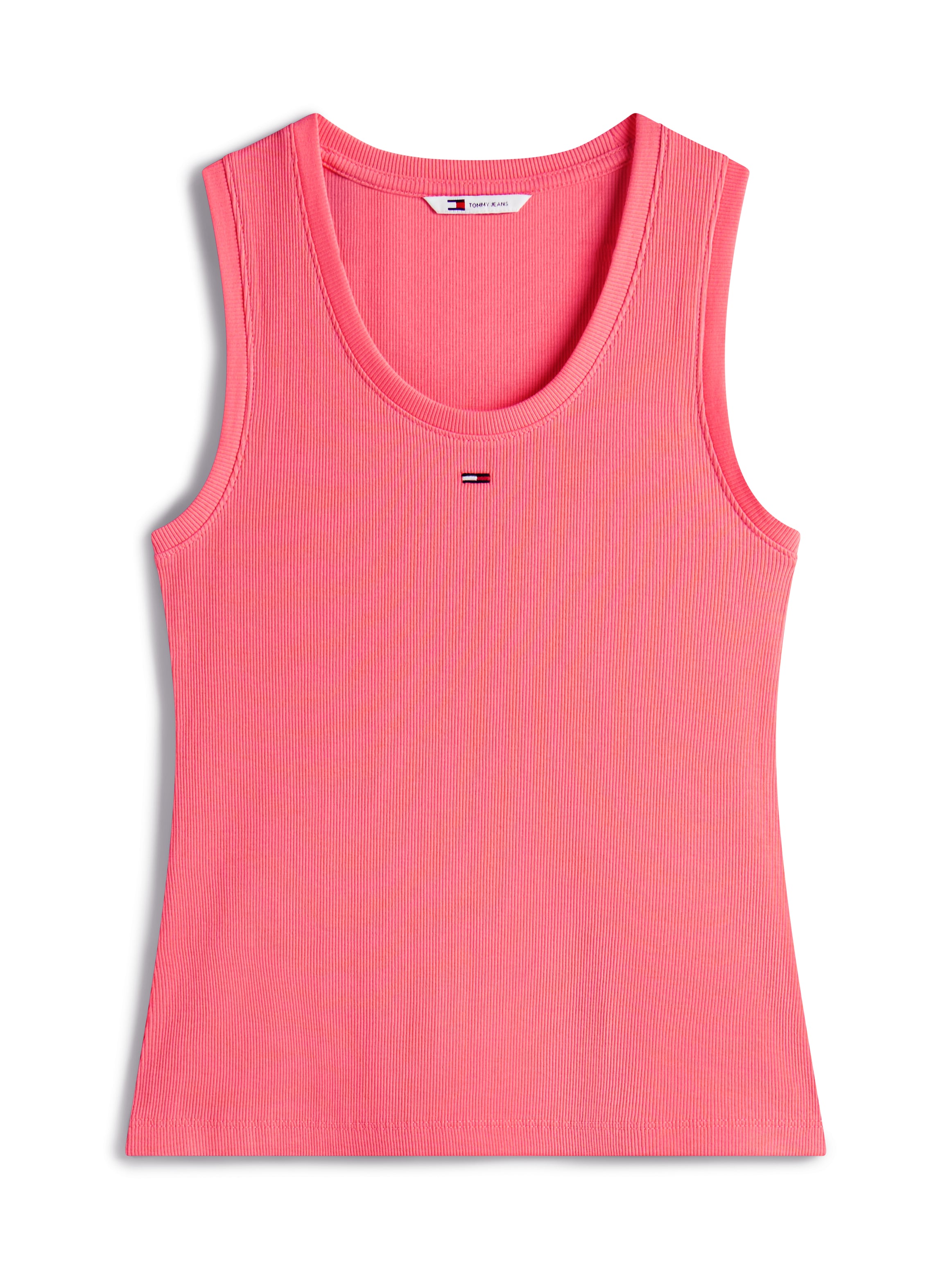 Tommy Jeans Tanktop »TJW ESSENTIAL RIB TANK EXT« mit gerippter Struktur