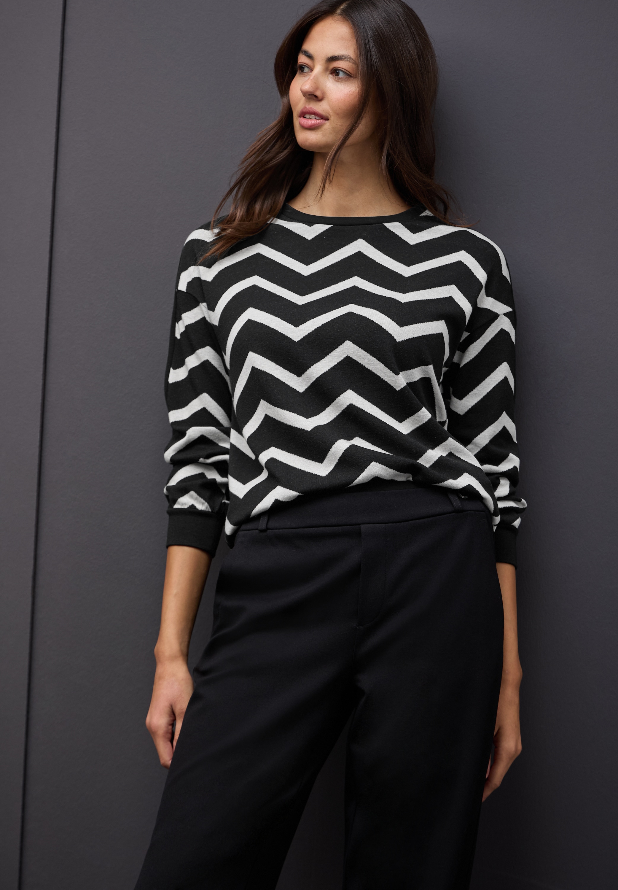 STREET ONE Langarmshirt
