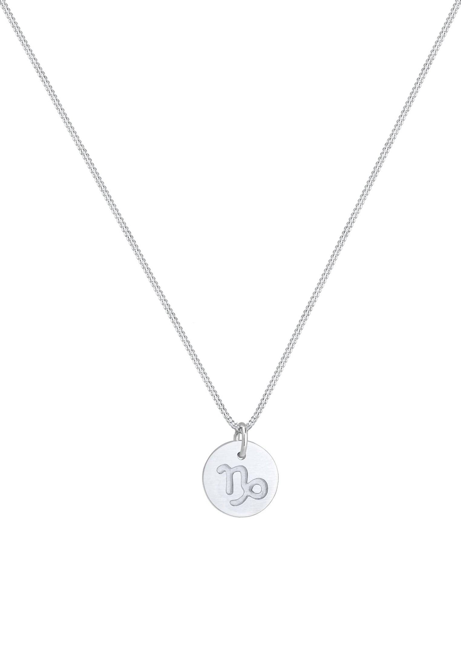 Elli Kette mit Anhänger »Halskette Sternzeichen Steinbock 925 Sterling Silber«