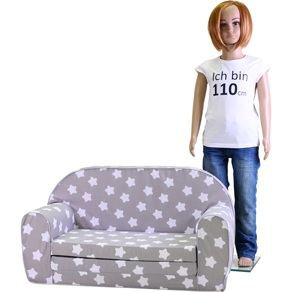 Knorrtoys® Sofa »Grey White Stars«