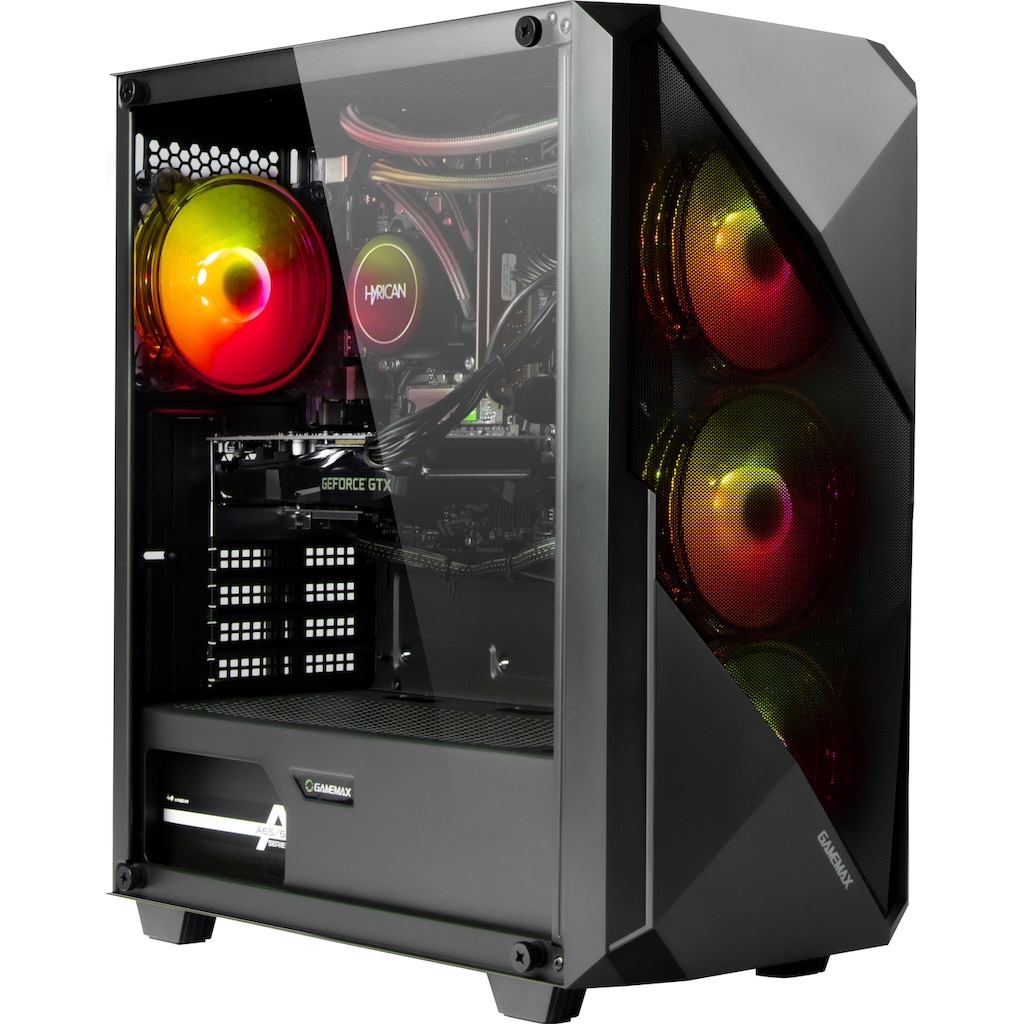 Hyrican Gaming-PC-Komplettsystem »Striker SET02277«, Windows 11, i5-12400F, inklusive 27" Monitor AOC C27G2AE/BK