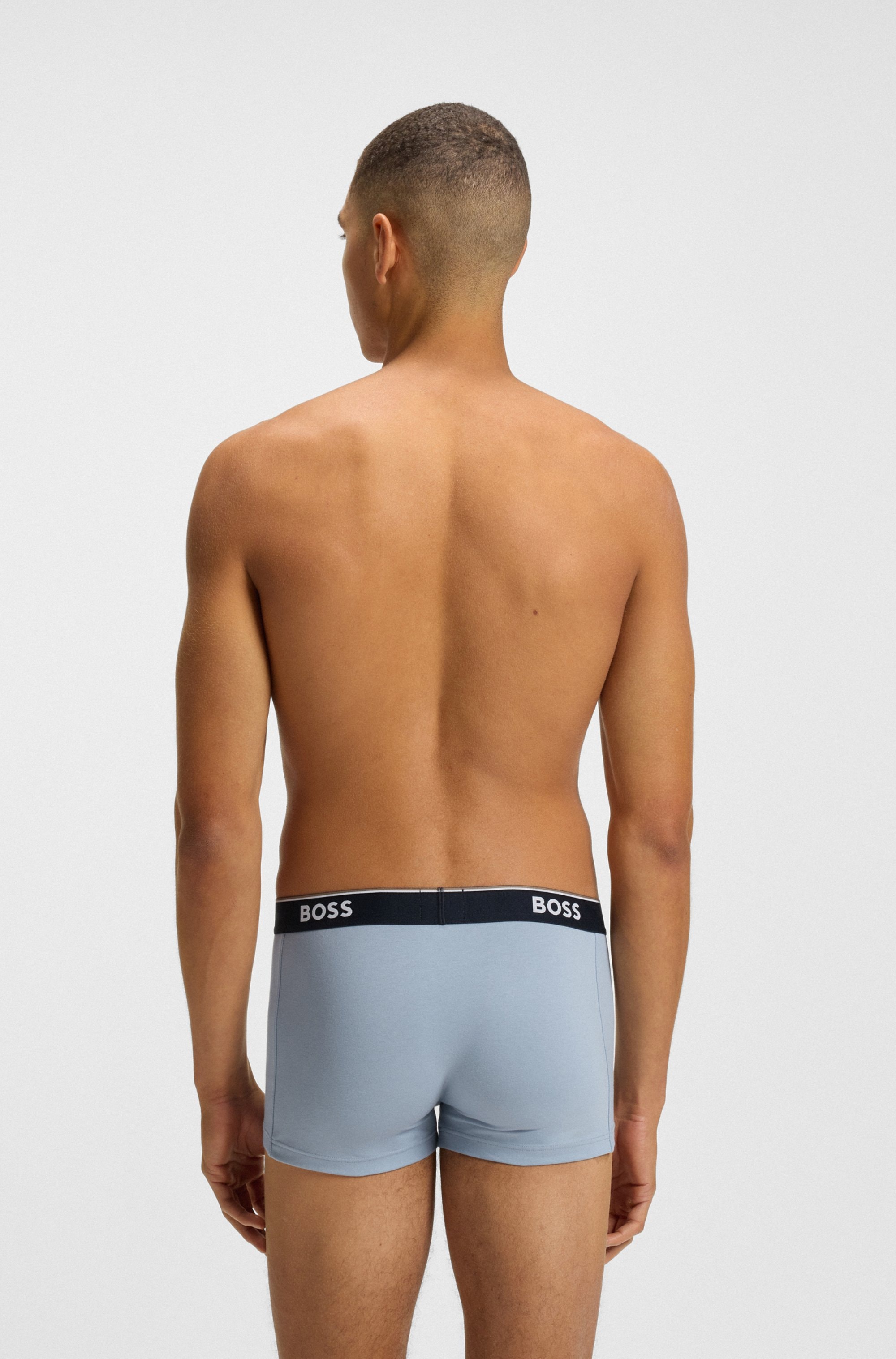 BOSS Trunk »3P Power«, (Packung, 3 St.), mit BOSS Schriftzug auf dem Bund