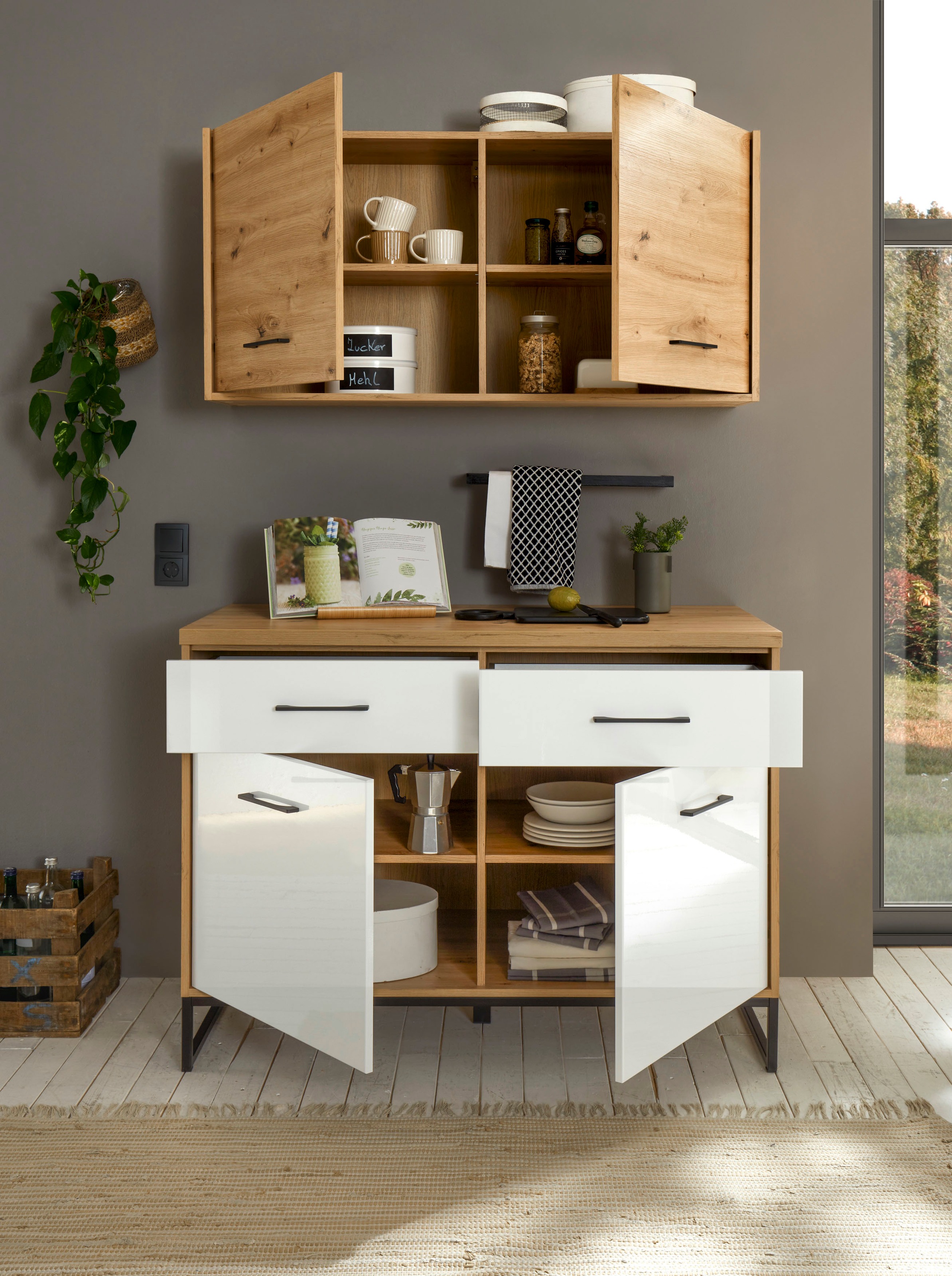 BASIC by Balculina Unterschrank »Seattle«, Breite v123,4 cm