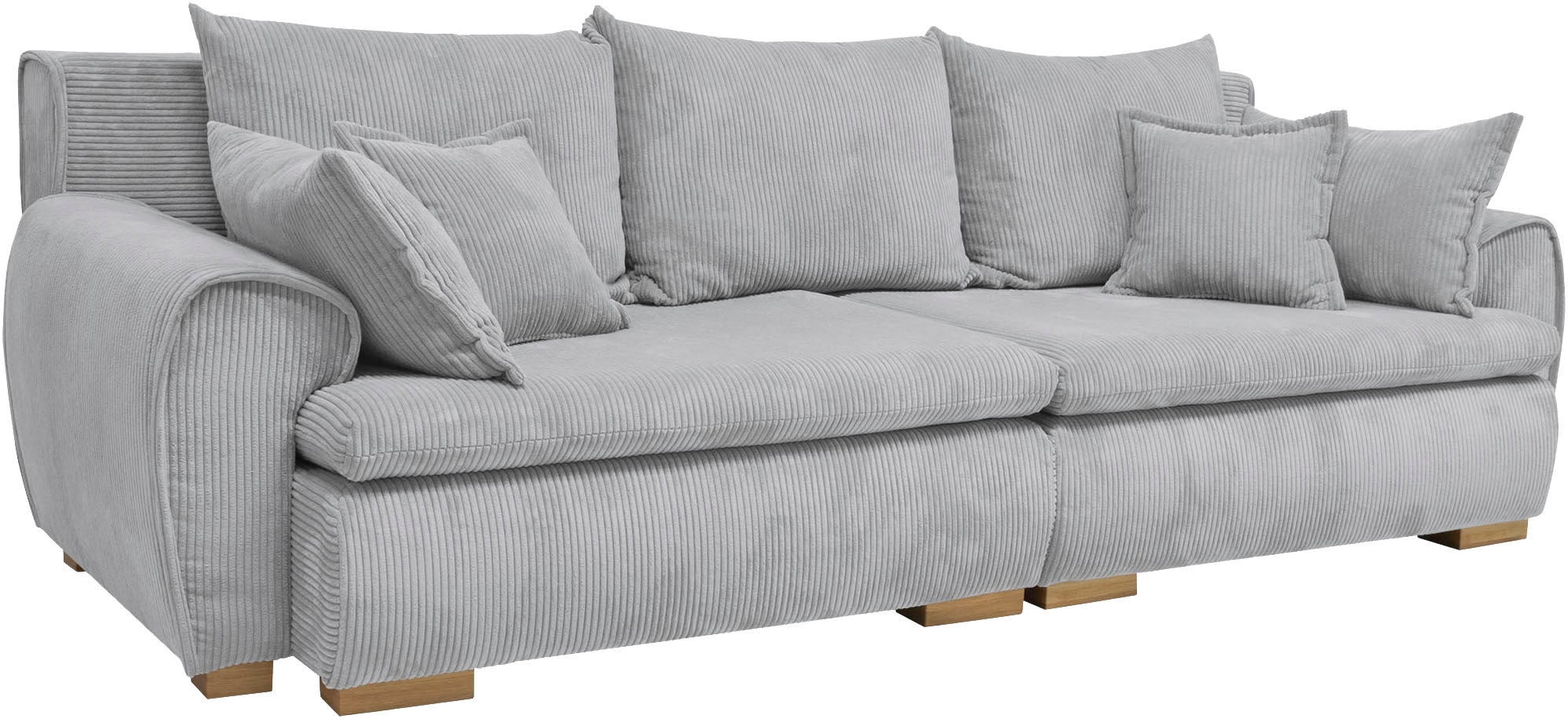 Home affaire Big-Sofa »Katja«, Breite 275 cm, Cord-Bezug