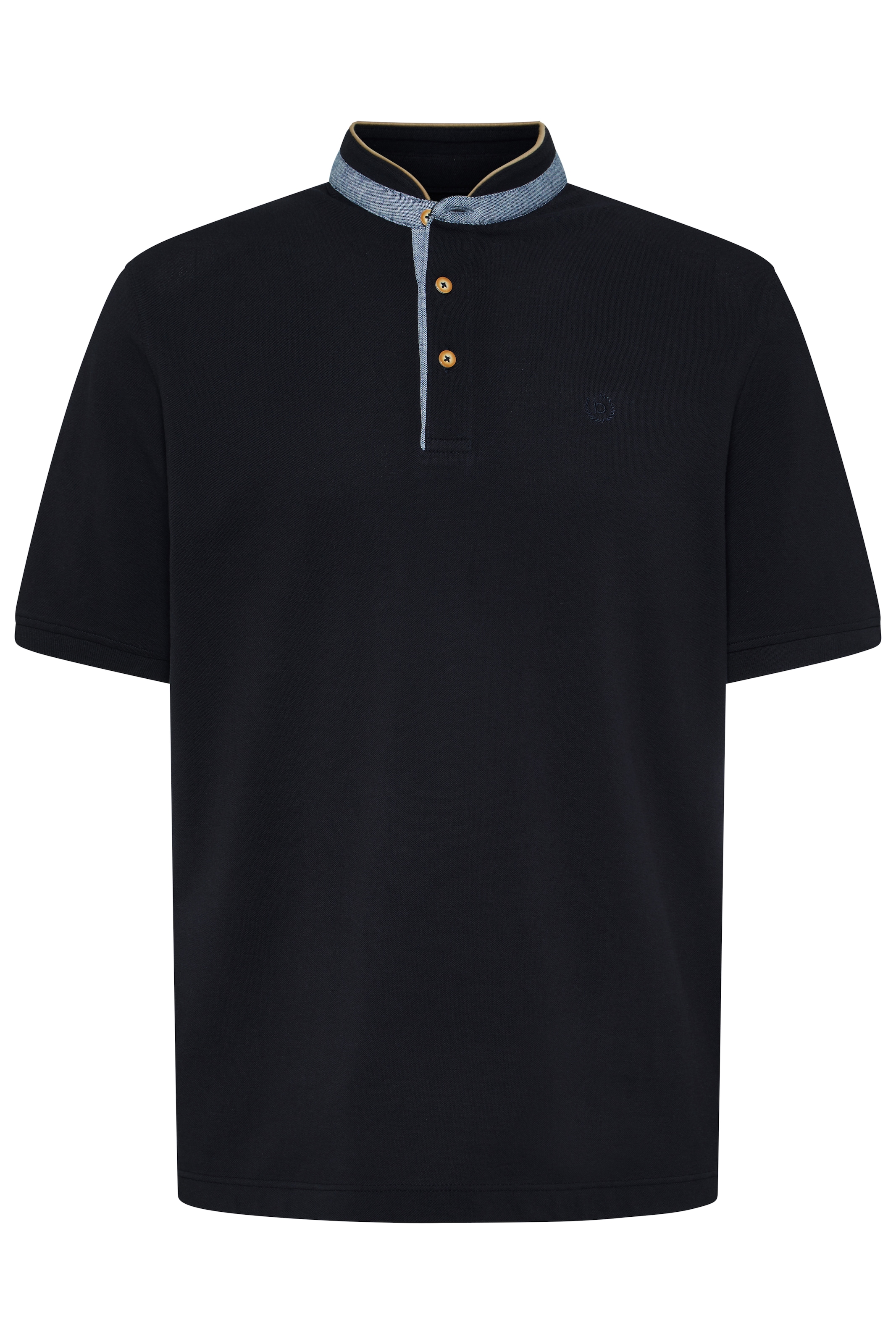 bugatti Poloshirt, mit modischem Stehkragen