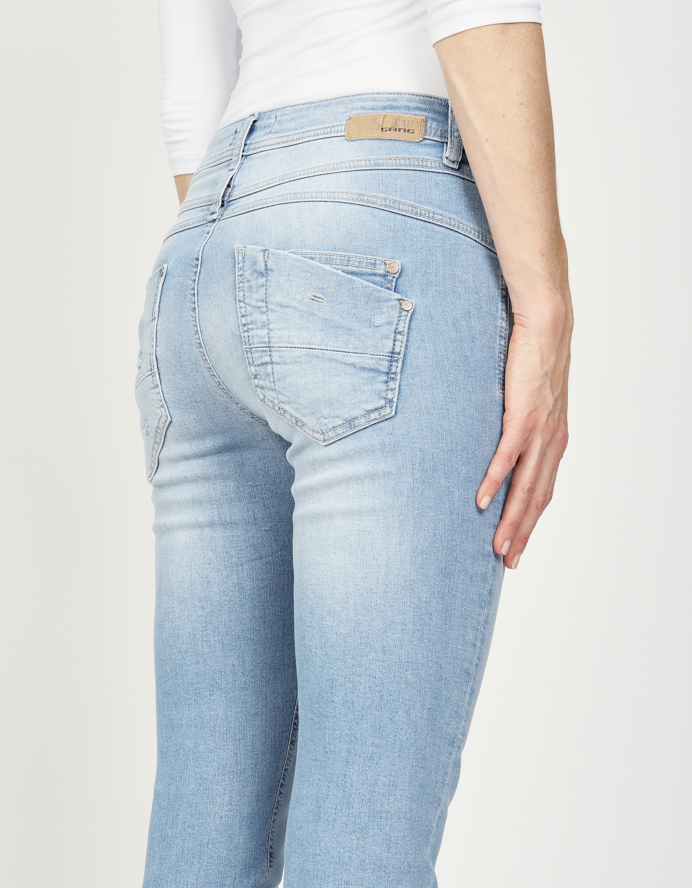 GANG Relax-fit-Jeans »94AMELIE«, mit doppelter rechter Gesäßtasche