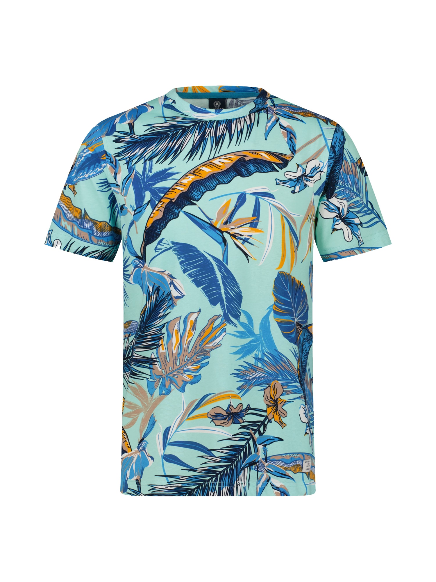 LERROS T-Shirt »LERROS T-Shirt im Hawaiian-Style«