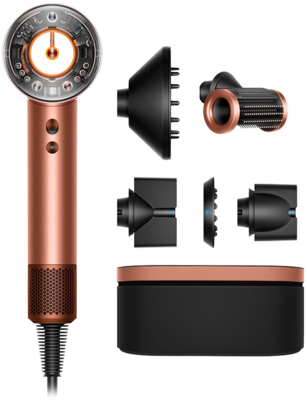 DYSON Haartrockner »Dyson Supersonic Nural« 1.600 W 5 Aufsätze Limitierte Geschenkedition