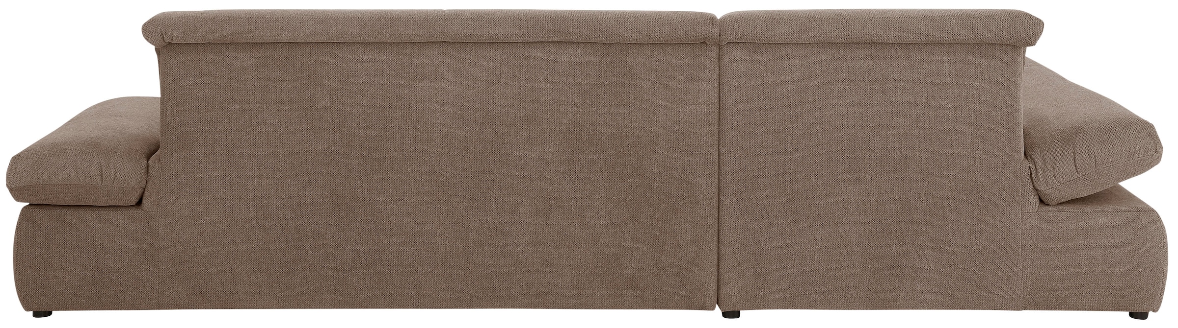 INOSIGN Ecksofa »Avesa L-Form«, Wahlweise mit Armteilvertsellung und Bettfunktion, B/T/H: 300/172/80cm