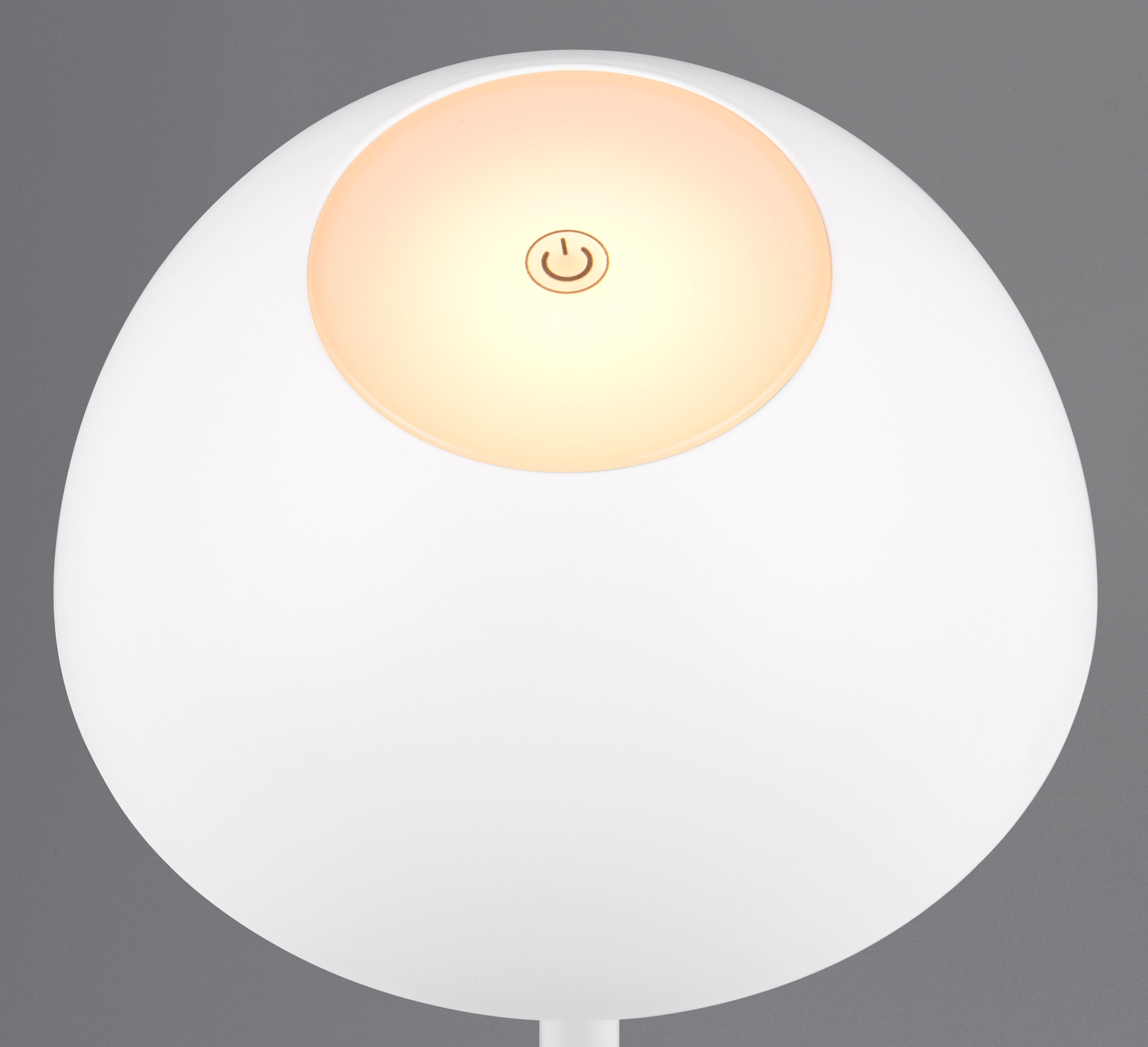 my home LED Außen-Tischleuchte »Abbey Tischleuchte (Stück)«, 1 flammig, Leuchtmittel LED-Board | LED fest integriert, Outdoor Akku Tischlampe Pilzdesign, USB-C, 4-fach Touch Dimmer, IP54